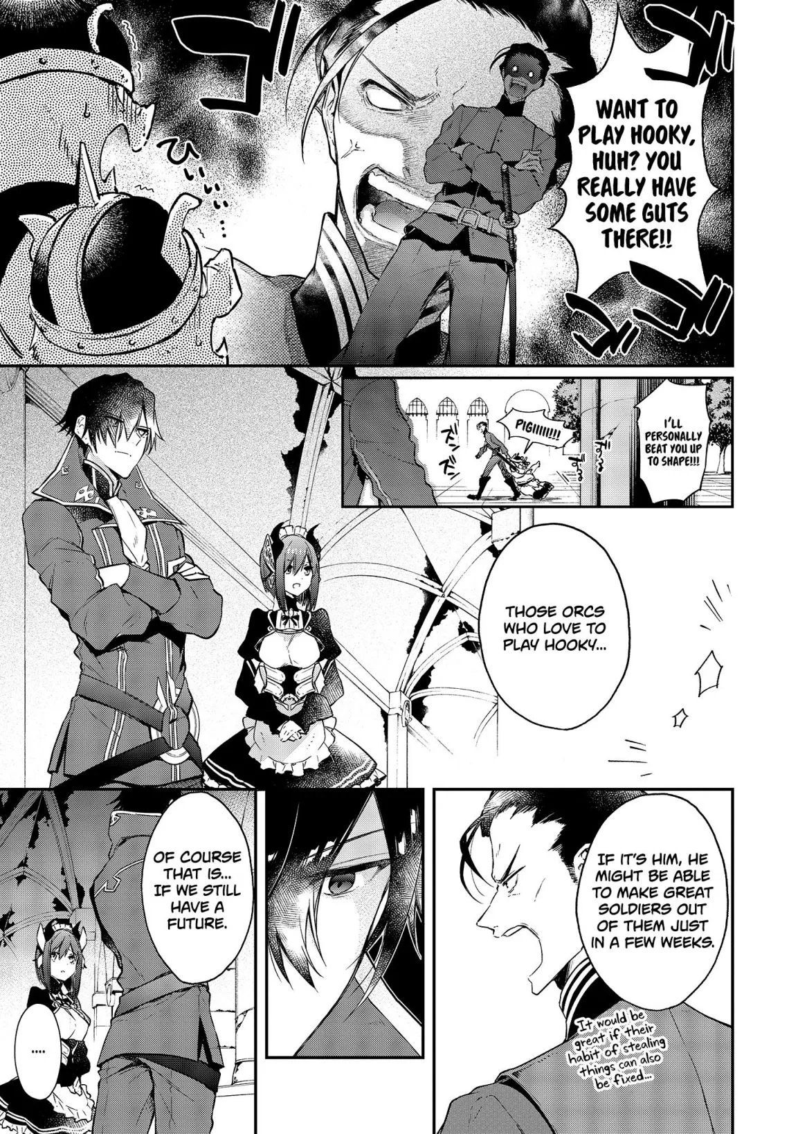 Realist Maou Niyoru Seiiki Naki Isekai Kaikaku Chapter 4 page 20