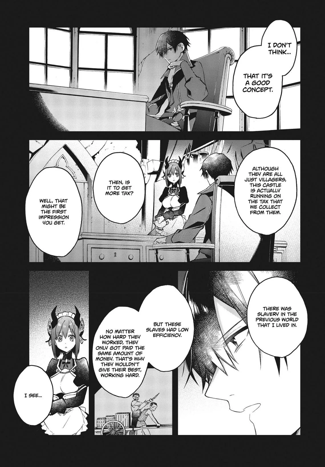 Realist Maou Niyoru Seiiki Naki Isekai Kaikaku Chapter 7 page 12