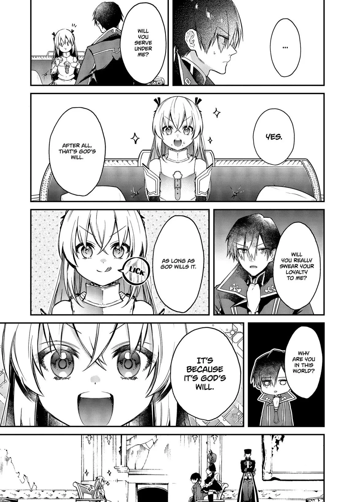 Realist Maou Niyoru Seiiki Naki Isekai Kaikaku Chapter 9 page 4