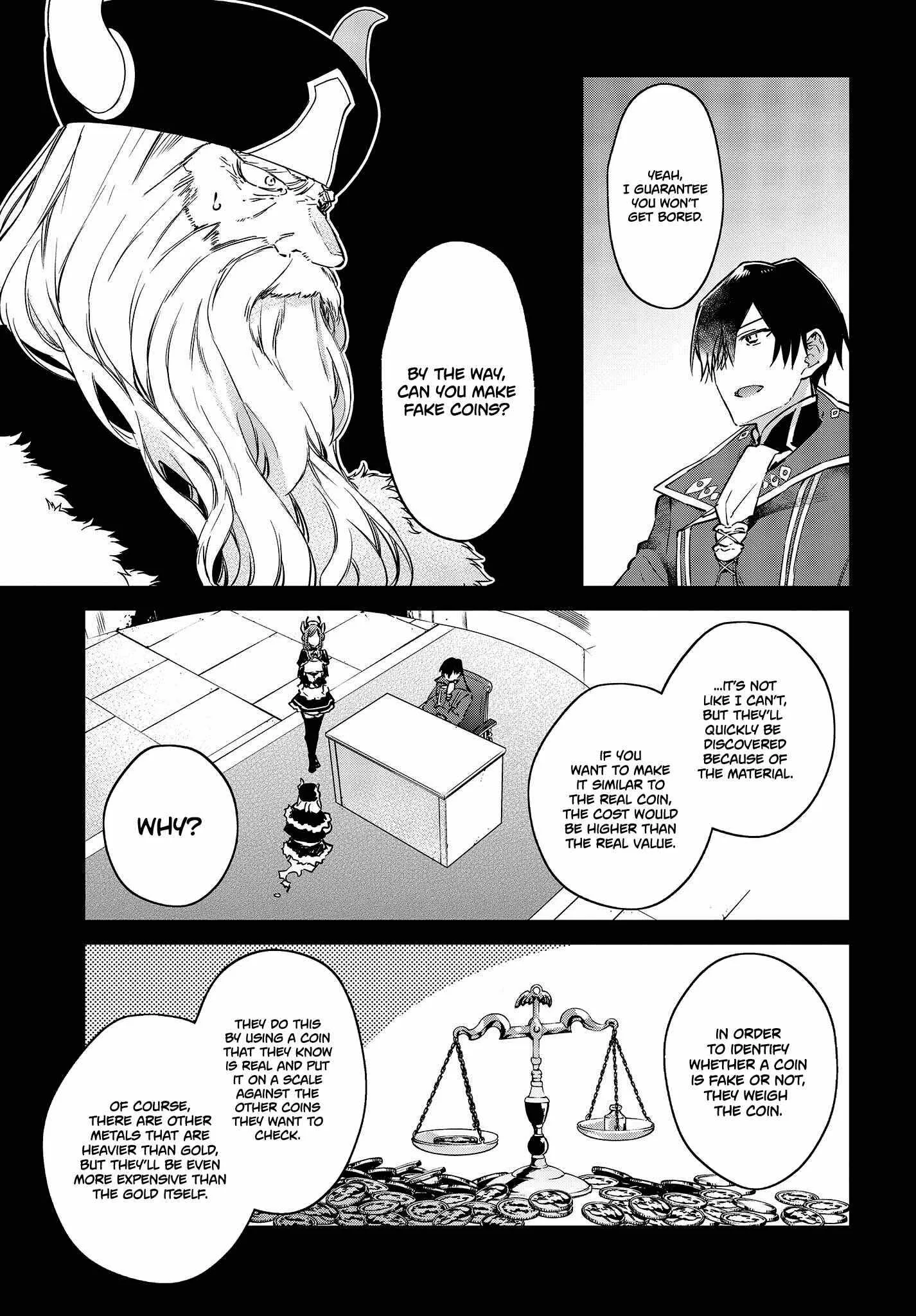 Realist Maou Niyoru Seiiki Naki Isekai Kaikaku Chapter 30 page 12