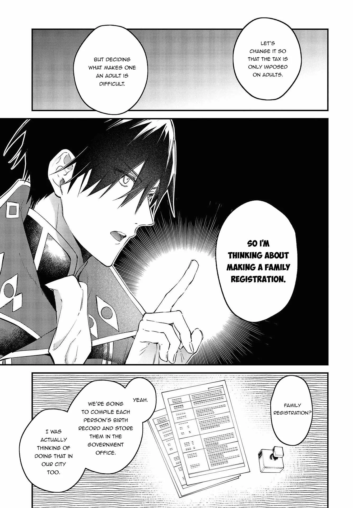 Realist Maou Niyoru Seiiki Naki Isekai Kaikaku Chapter 33 page 8