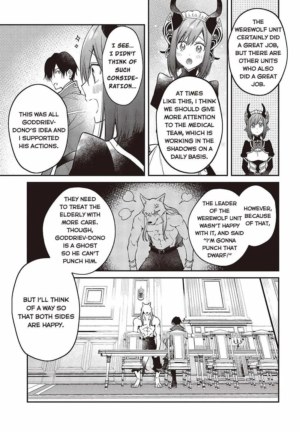 Realist Maou Niyoru Seiiki Naki Isekai Kaikaku Chapter 36 page 12
