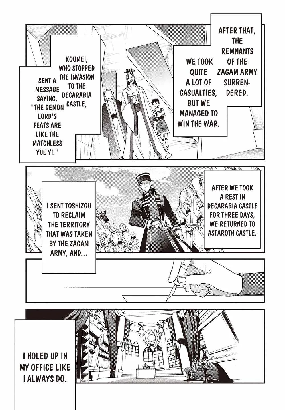Realist Maou Niyoru Seiiki Naki Isekai Kaikaku Chapter 41 page 10