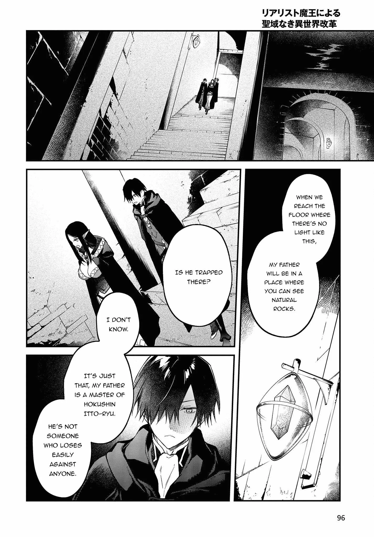 Realist Maou Niyoru Seiiki Naki Isekai Kaikaku Chapter 43 page 23