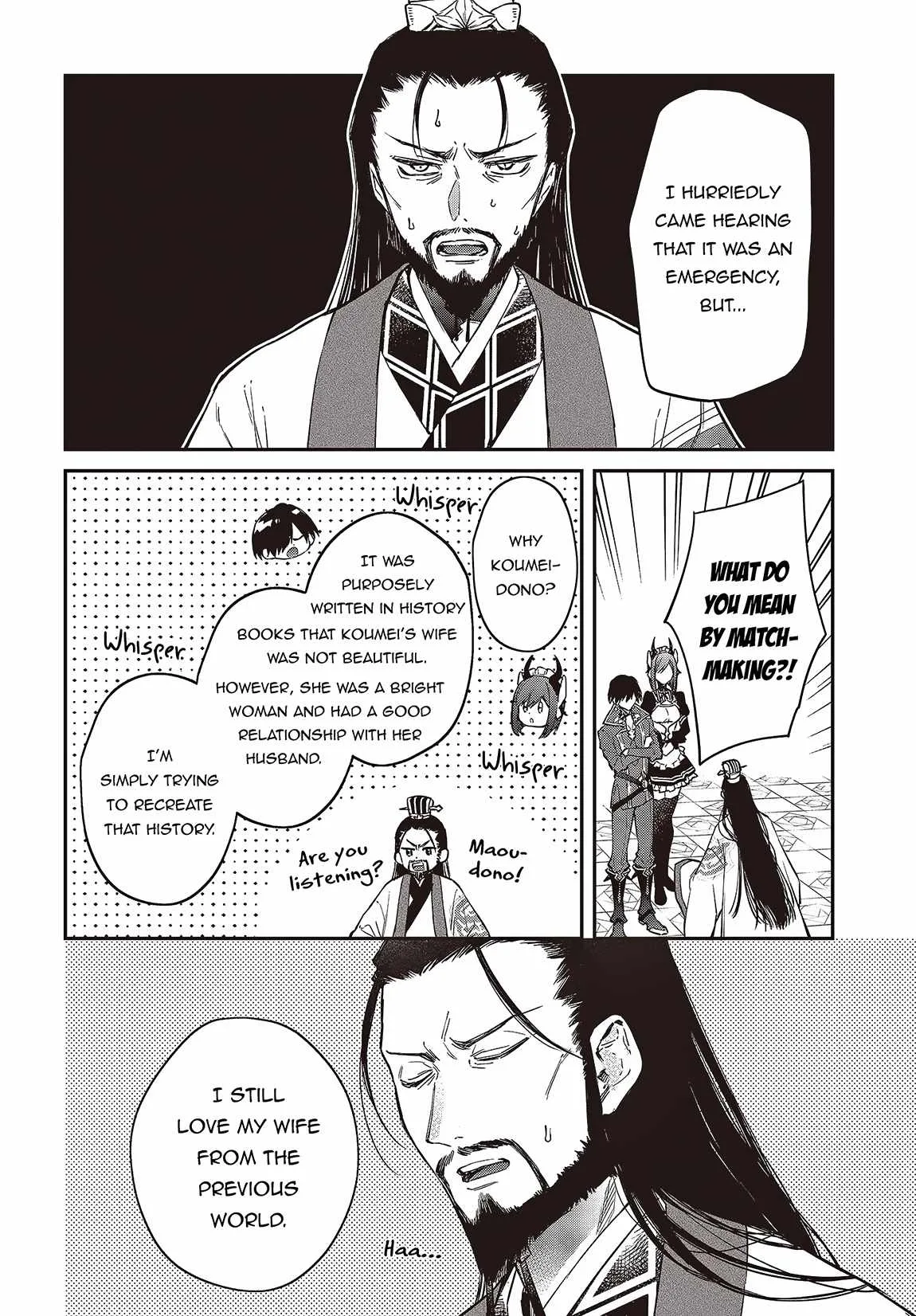 Realist Maou Niyoru Seiiki Naki Isekai Kaikaku Chapter 48 page 22