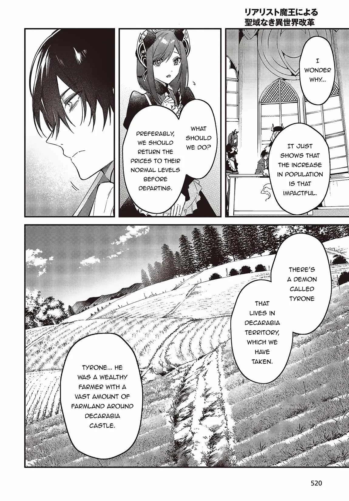 Realist Maou Niyoru Seiiki Naki Isekai Kaikaku Chapter 47 page 9