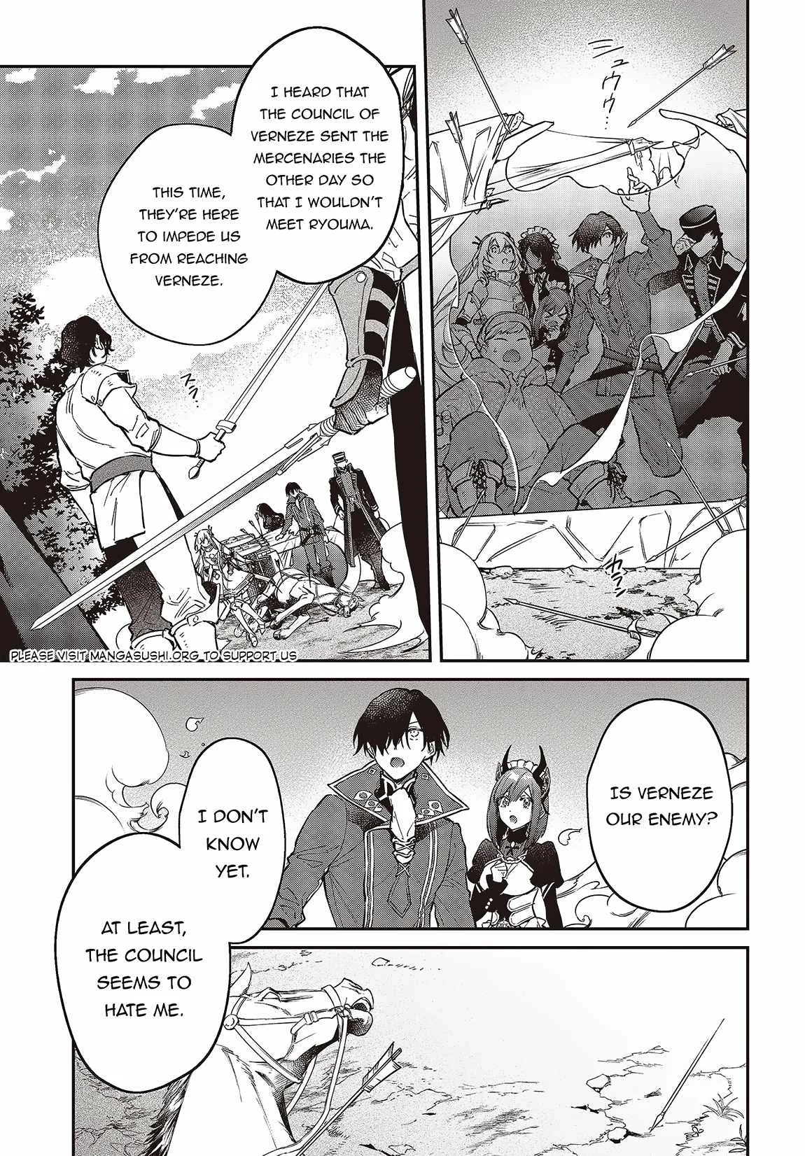 Realist Maou Niyoru Seiiki Naki Isekai Kaikaku Chapter 49 page 26