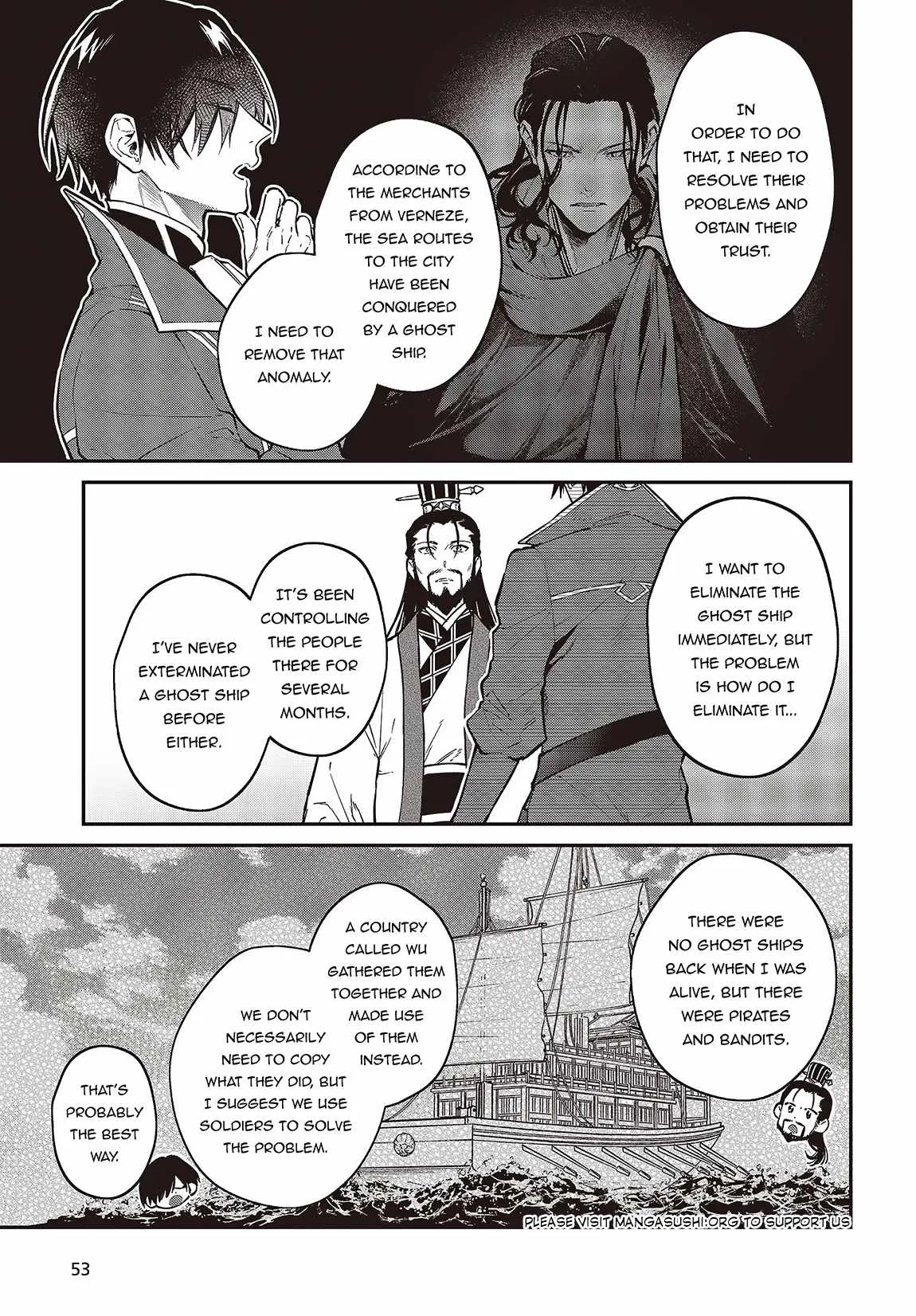 Realist Maou Niyoru Seiiki Naki Isekai Kaikaku Chapter 49 page 16