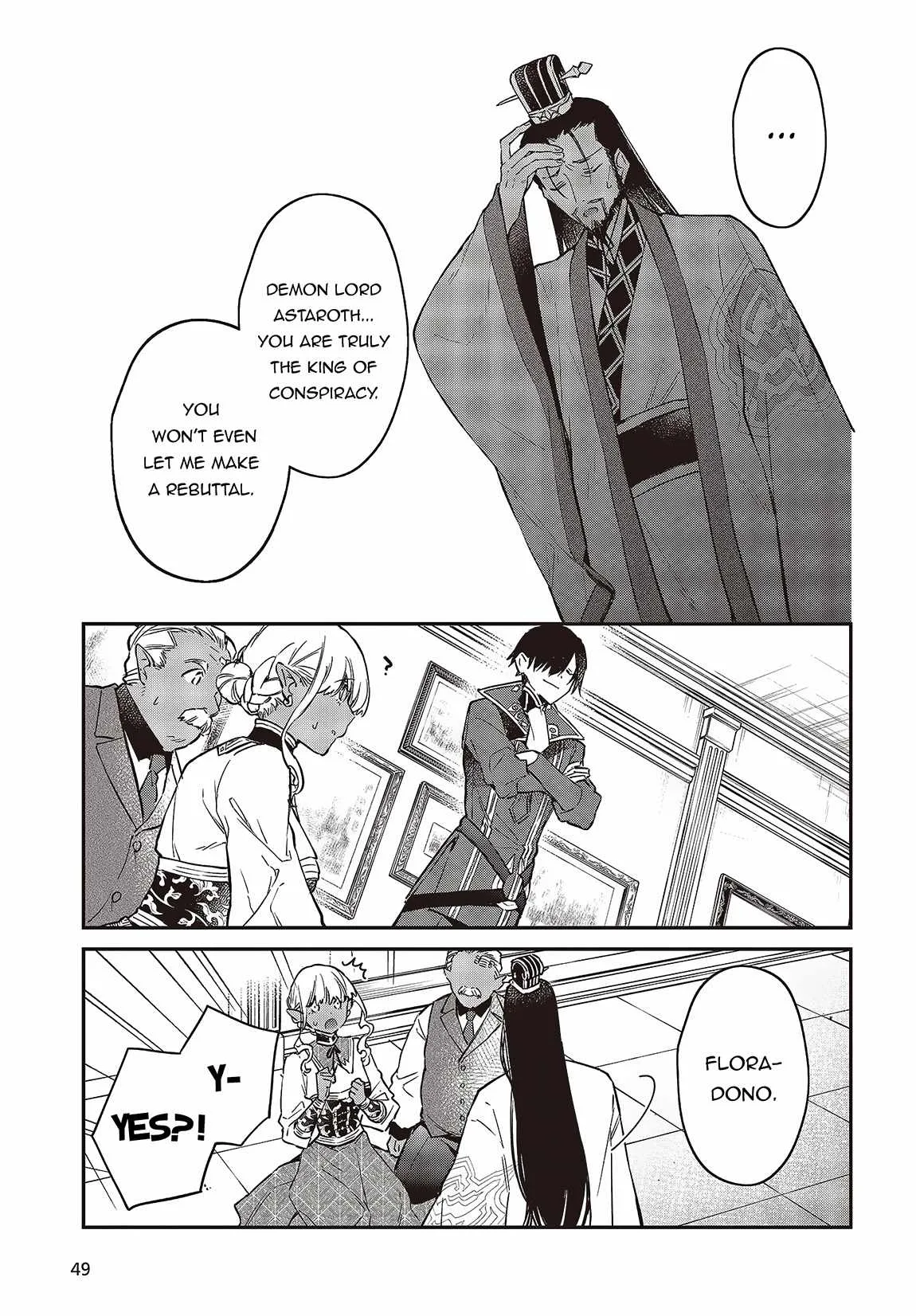 Realist Maou Niyoru Seiiki Naki Isekai Kaikaku Chapter 49 page 12
