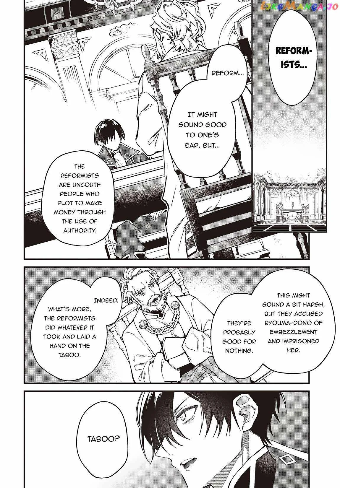 Realist Maou Niyoru Seiiki Naki Isekai Kaikaku Chapter 51 page 19