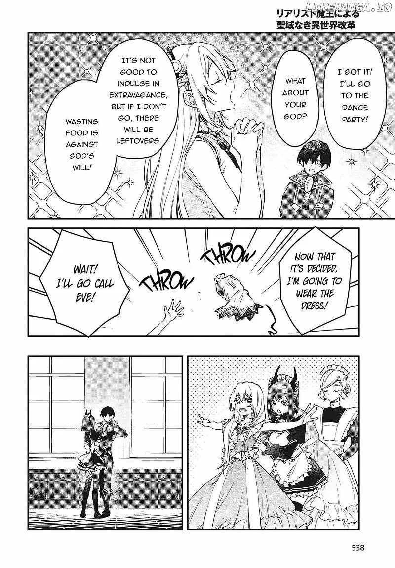 Realist Maou Niyoru Seiiki Naki Isekai Kaikaku Chapter 56 page 25