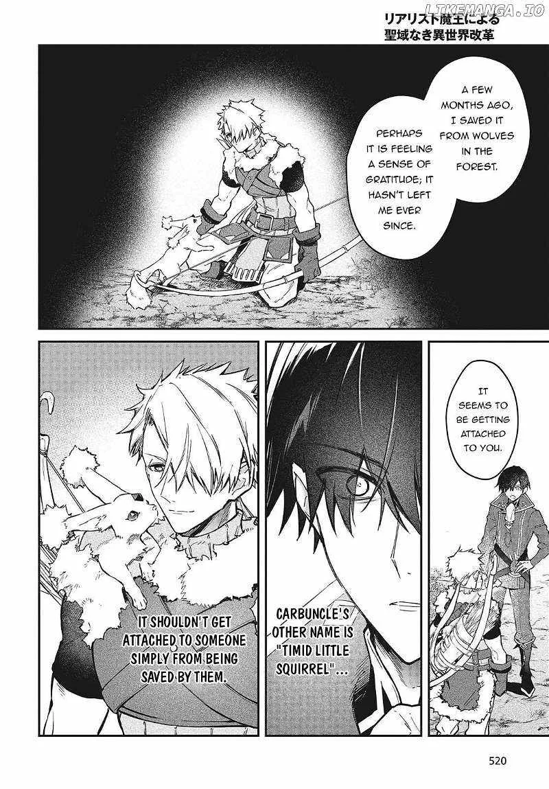 Realist Maou Niyoru Seiiki Naki Isekai Kaikaku Chapter 56 page 7