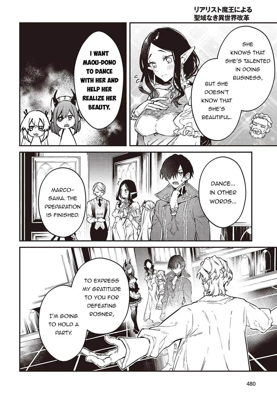 Realist Maou Niyoru Seiiki Naki Isekai Kaikaku Chapter 55 page 29