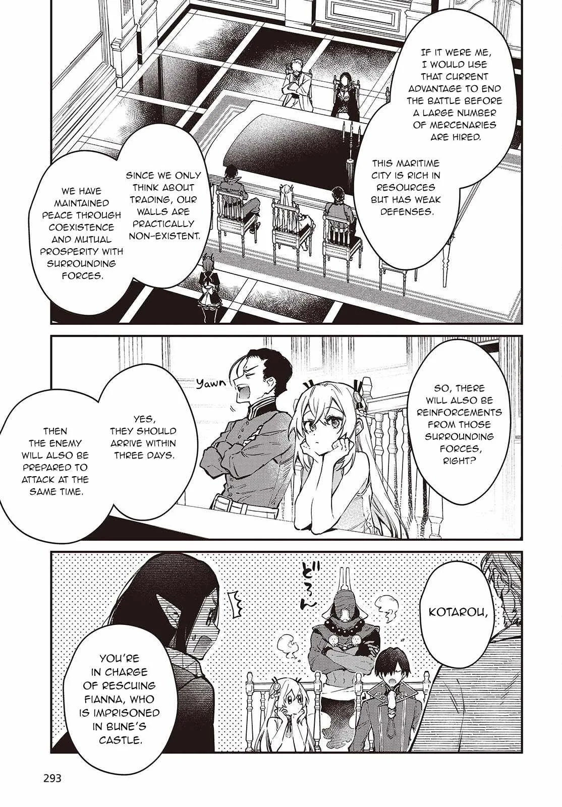 Realist Maou Niyoru Seiiki Naki Isekai Kaikaku Chapter 59 page 14
