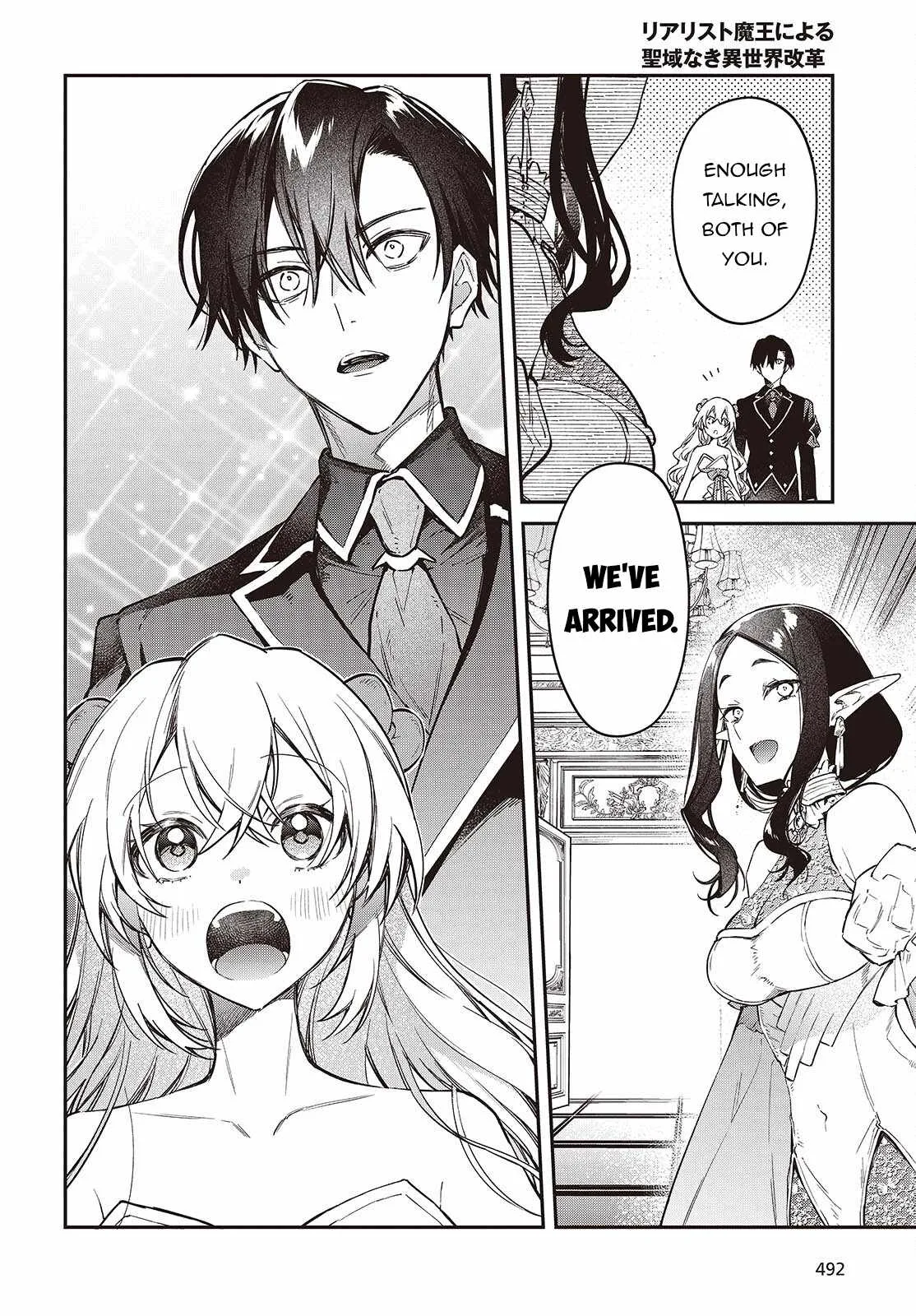 Realist Maou Niyoru Seiiki Naki Isekai Kaikaku Chapter 57 page 13