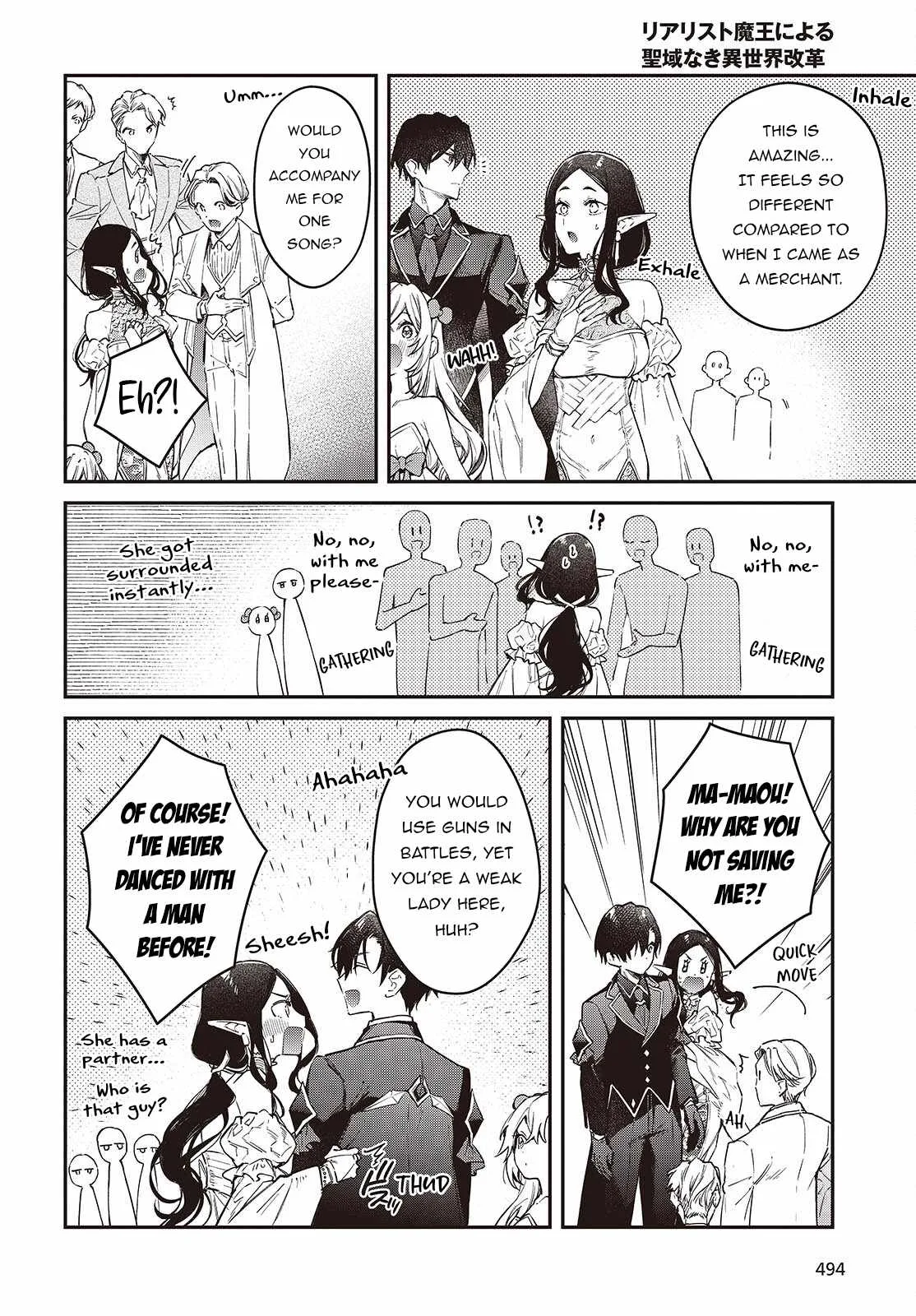 Realist Maou Niyoru Seiiki Naki Isekai Kaikaku Chapter 57 page 15