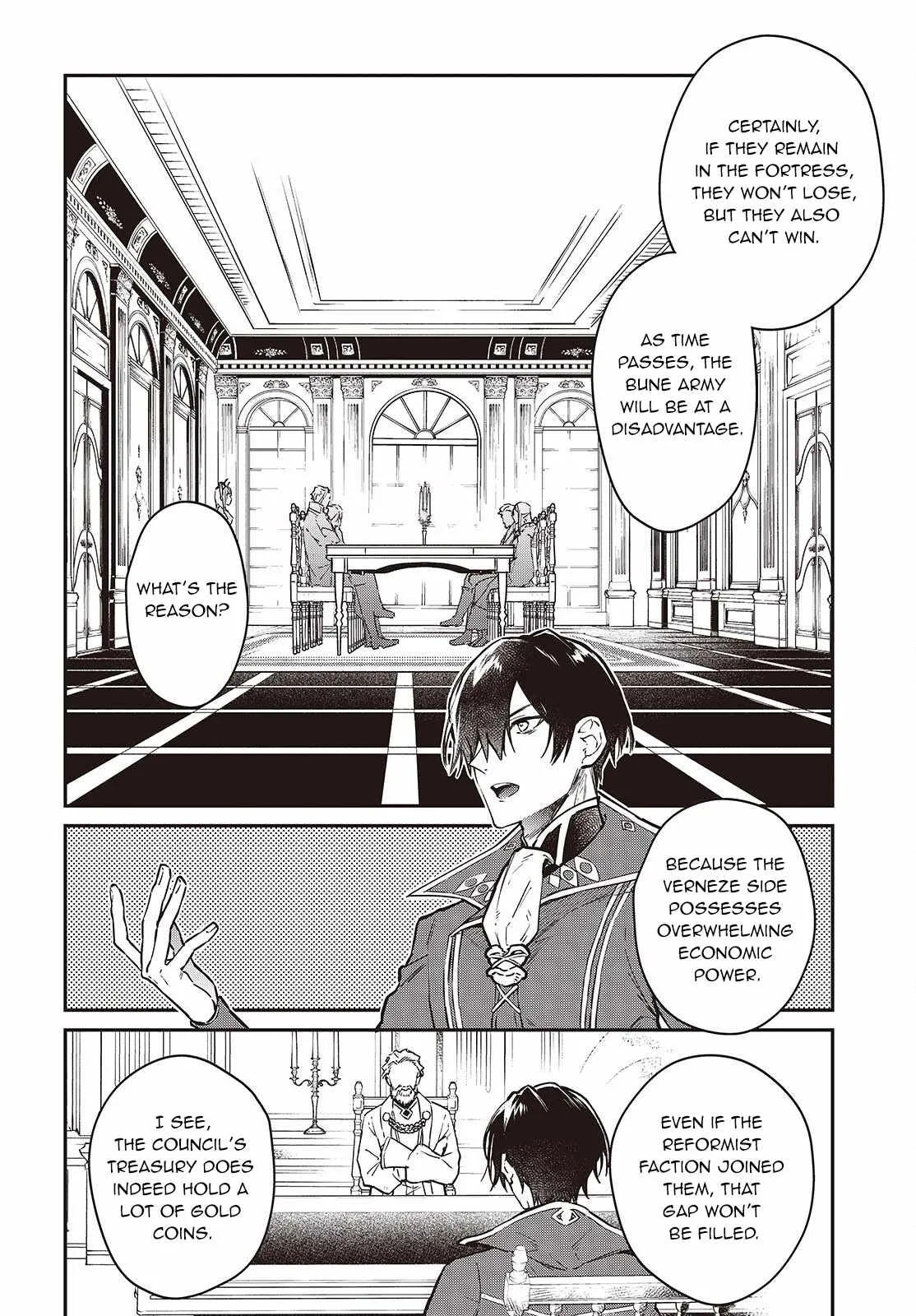 Realist Maou Niyoru Seiiki Naki Isekai Kaikaku Chapter 59 page 13