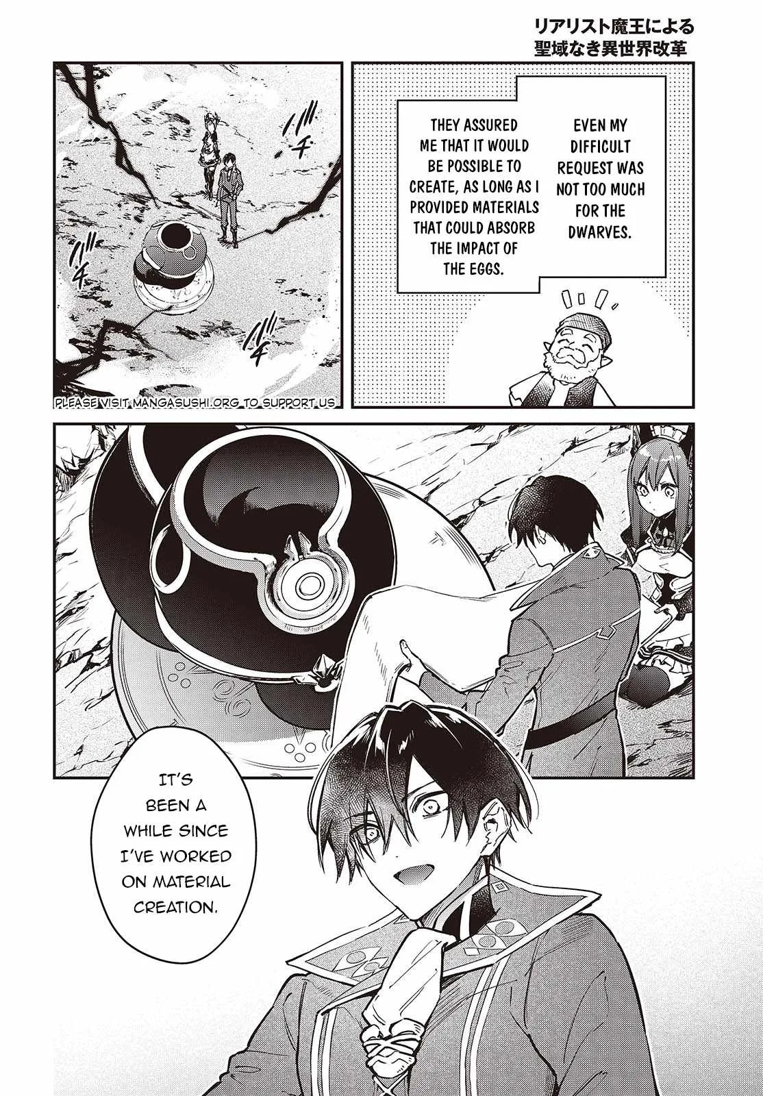 Realist Maou Niyoru Seiiki Naki Isekai Kaikaku Chapter 64 page 15