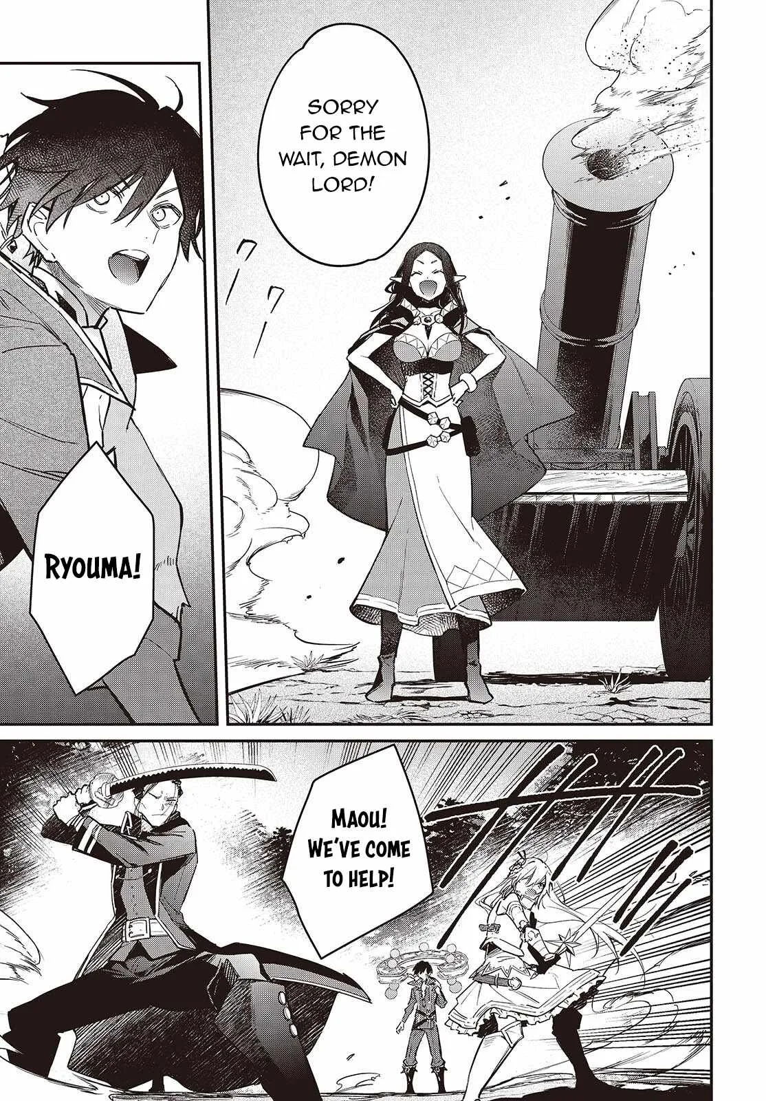 Realist Maou Niyoru Seiiki Naki Isekai Kaikaku Chapter 62 page 18