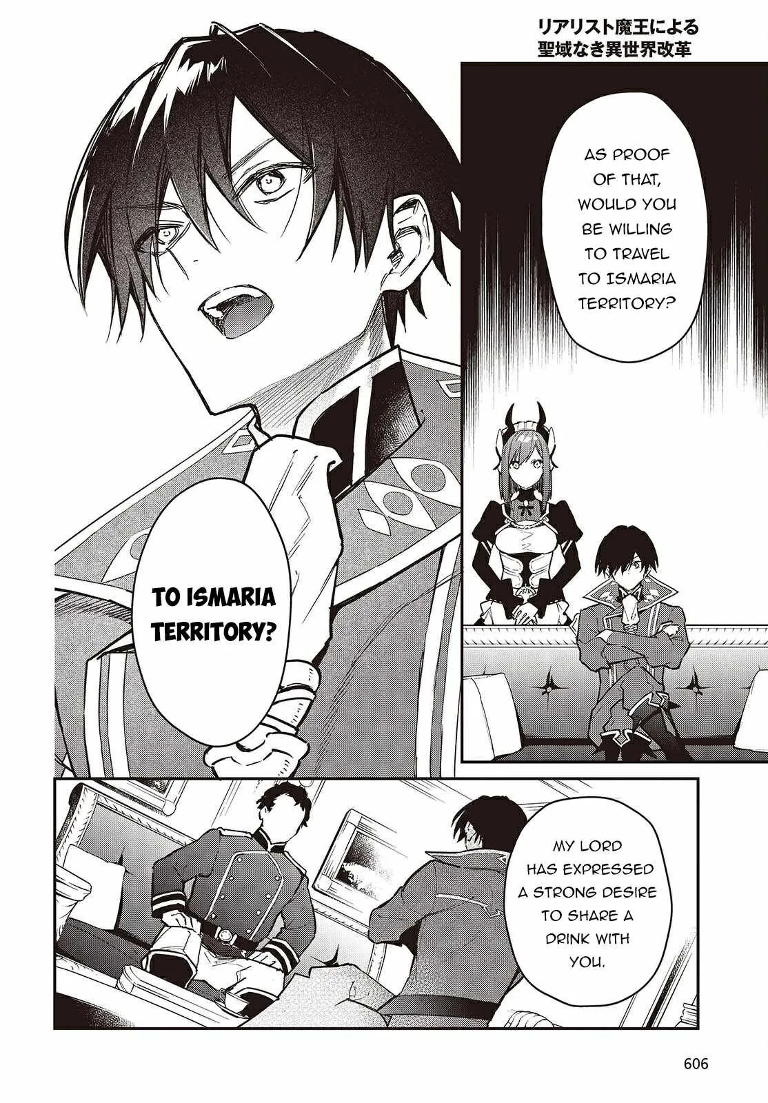 Realist Maou Niyoru Seiiki Naki Isekai Kaikaku Chapter 65 page 9