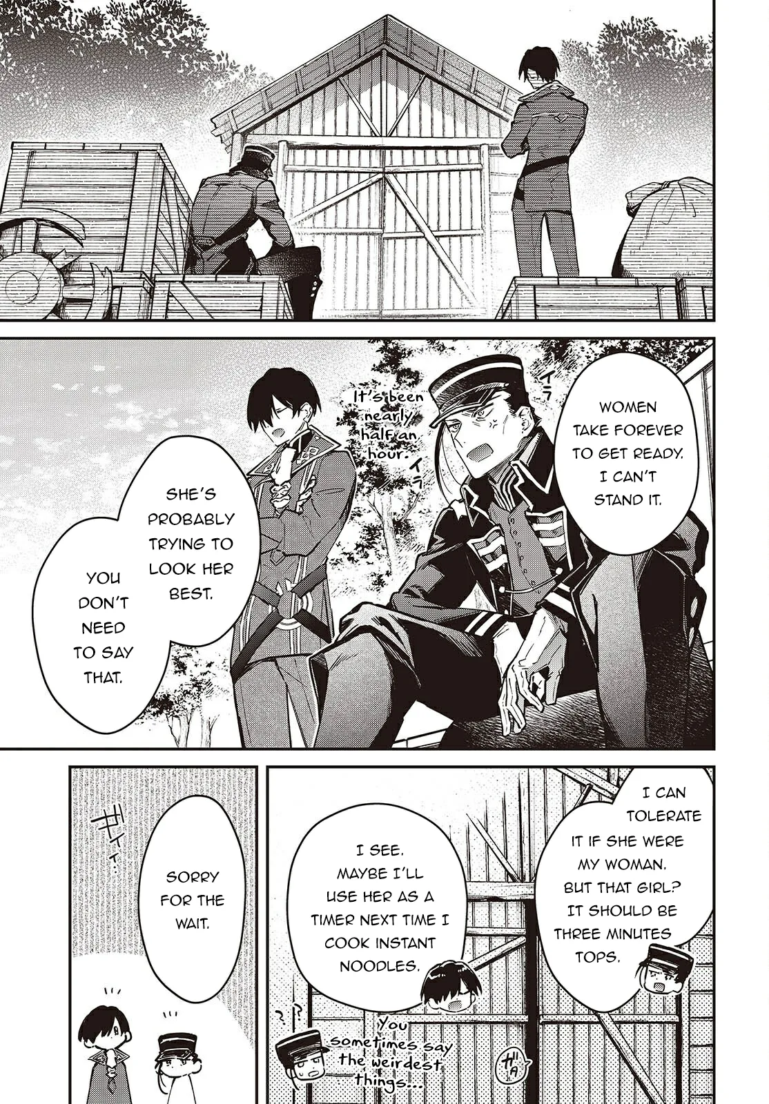 Realist Maou Niyoru Seiiki Naki Isekai Kaikaku Chapter 67 page 12