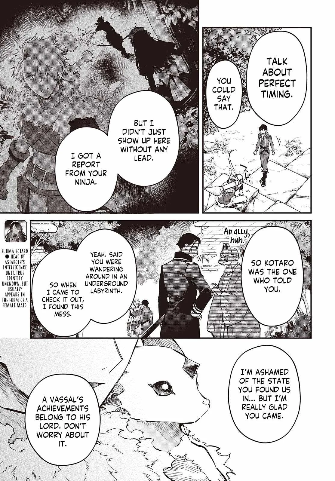 Realist Maou Niyoru Seiiki Naki Isekai Kaikaku Chapter 74 page 19