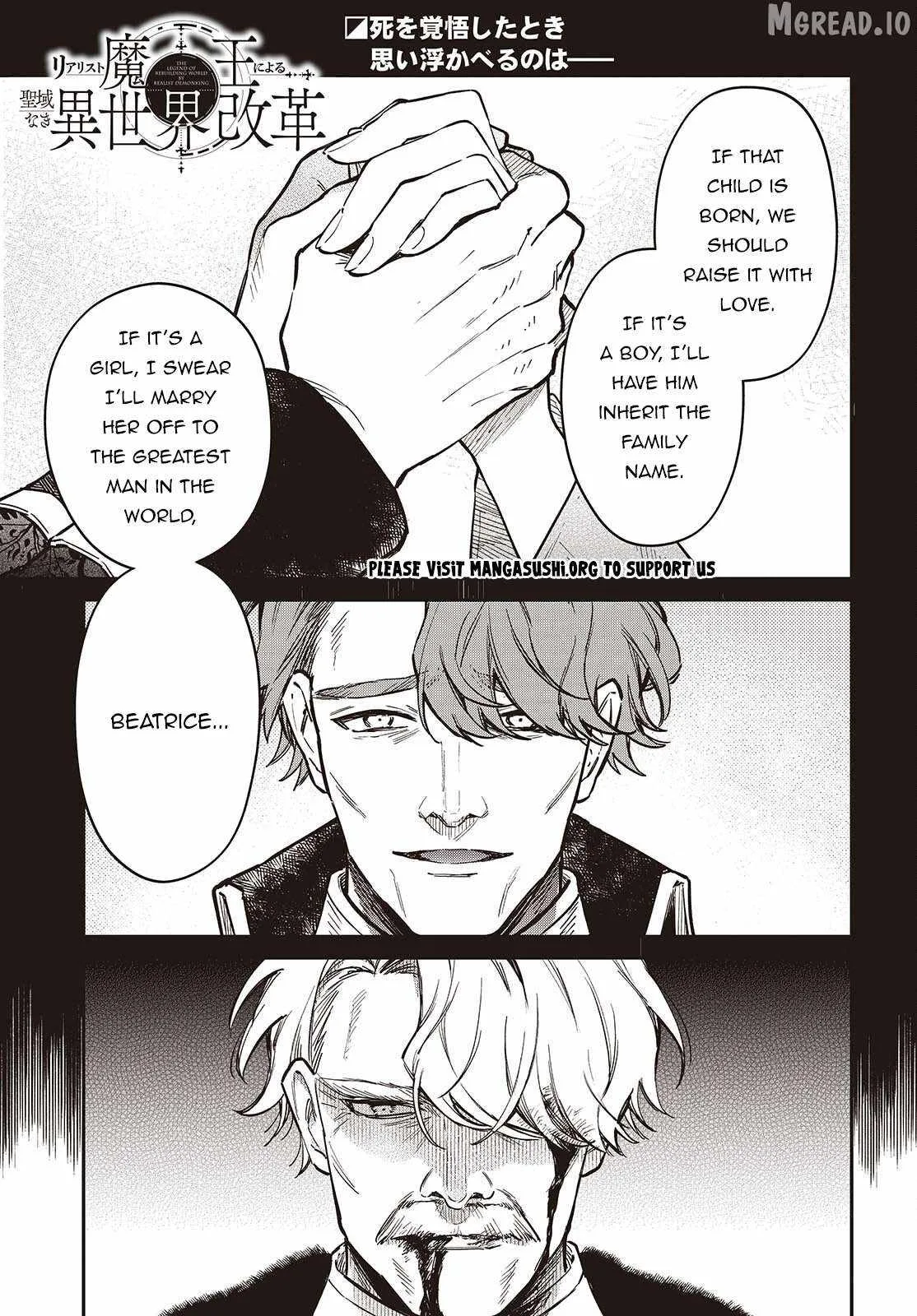 Realist Maou Niyoru Seiiki Naki Isekai Kaikaku Chapter 76 page 2
