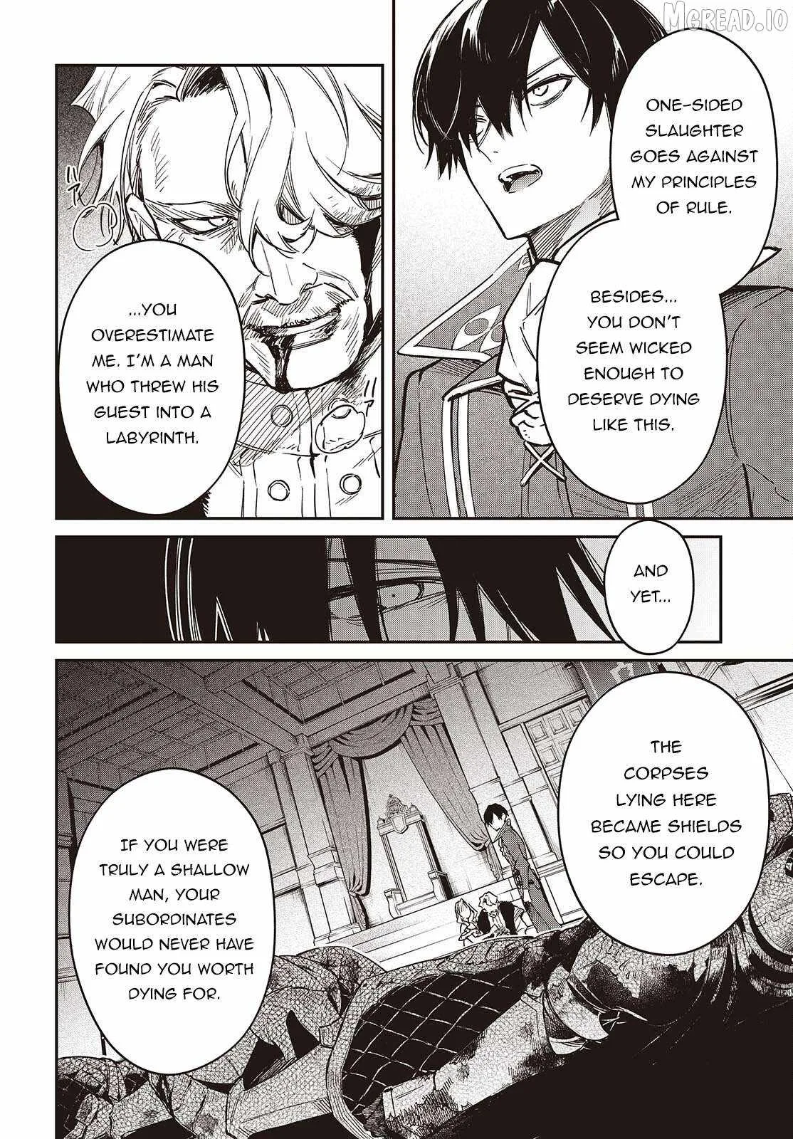 Realist Maou Niyoru Seiiki Naki Isekai Kaikaku Chapter 76 page 17