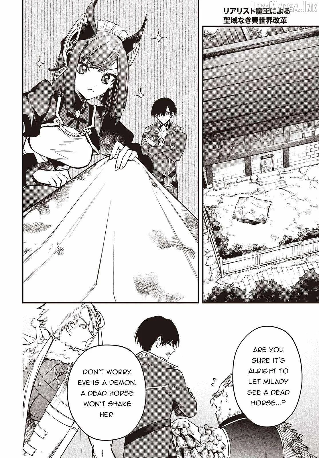Realist Maou Niyoru Seiiki Naki Isekai Kaikaku Chapter 78 page 5