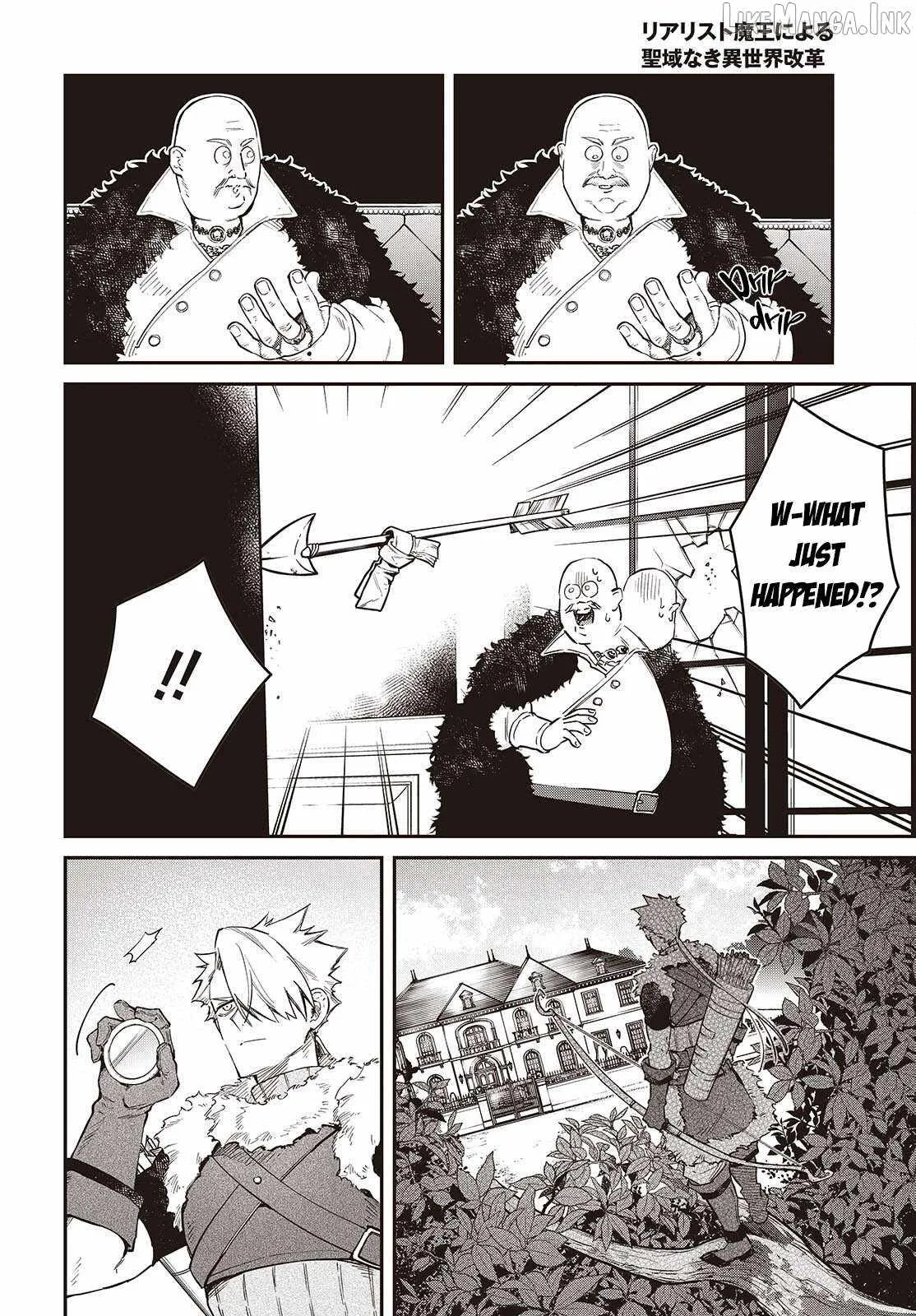 Realist Maou Niyoru Seiiki Naki Isekai Kaikaku Chapter 79 page 13