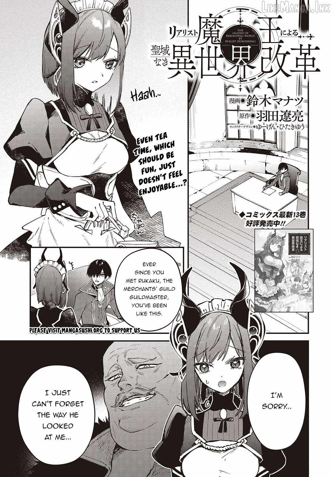 Realist Maou Niyoru Seiiki Naki Isekai Kaikaku Chapter 79 page 2