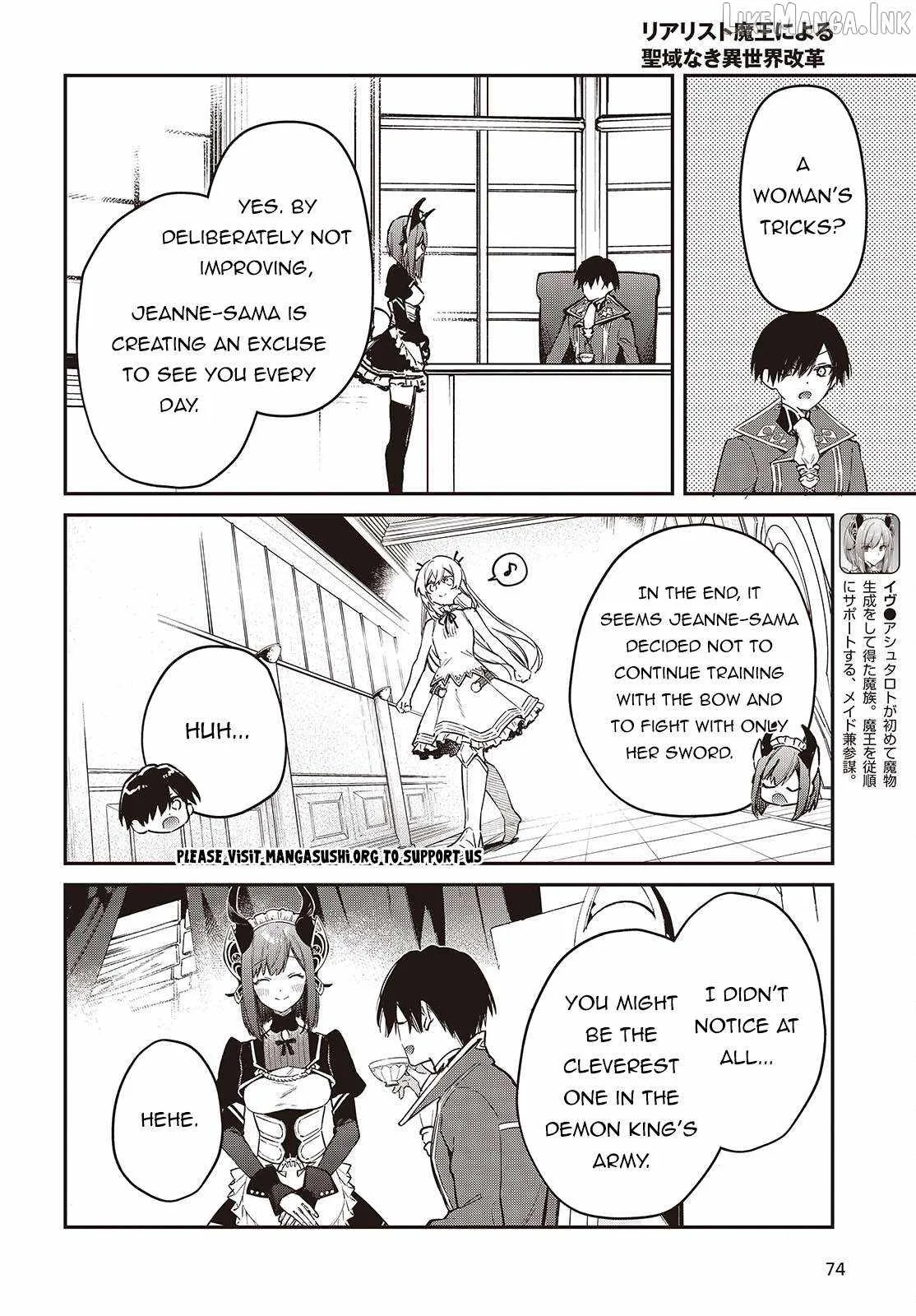Realist Maou Niyoru Seiiki Naki Isekai Kaikaku Chapter 79 page 21