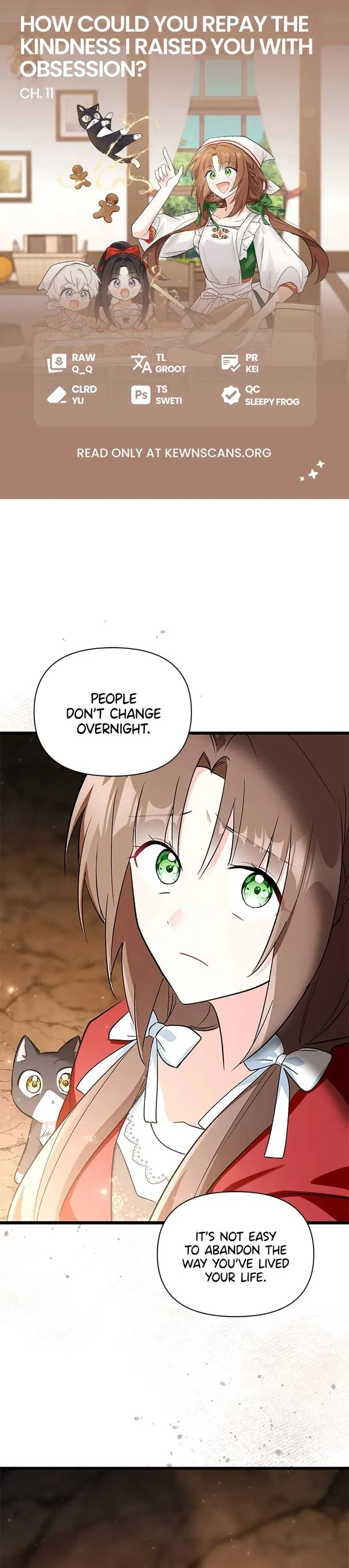 I’m Repaying The Kindness That Raised Me With Obsession Chapter 11 page 2