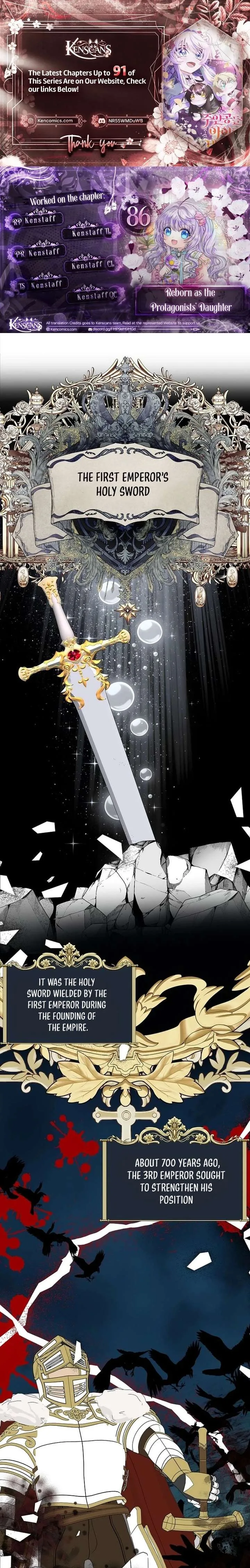 I’m the Main Character’s Child Chapter 86 page 1