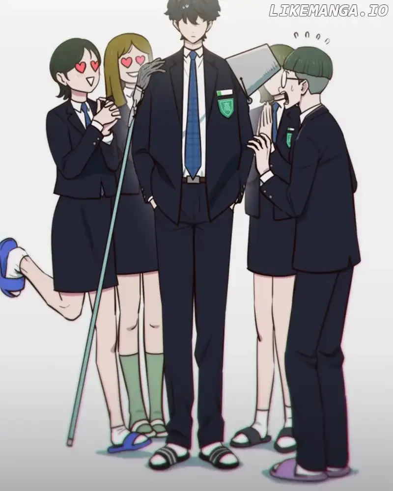 I’m the Only One Bullied by the New High School Student Chapter 3 page 104