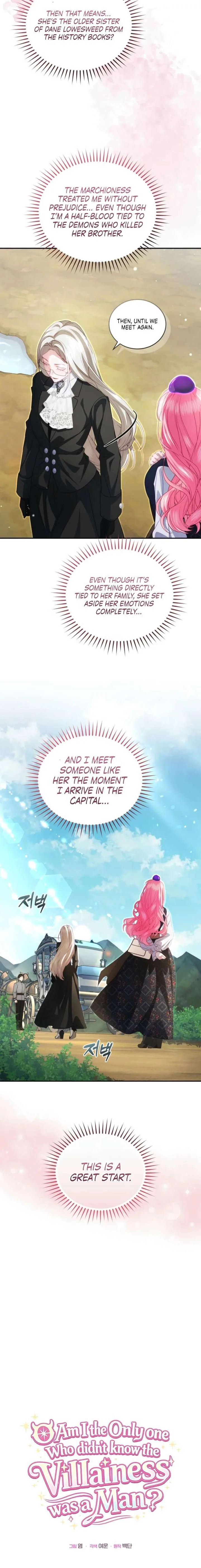 I’m the Only One Who Doesn’t Know the Villainess Is a Man Chapter 29 page 8