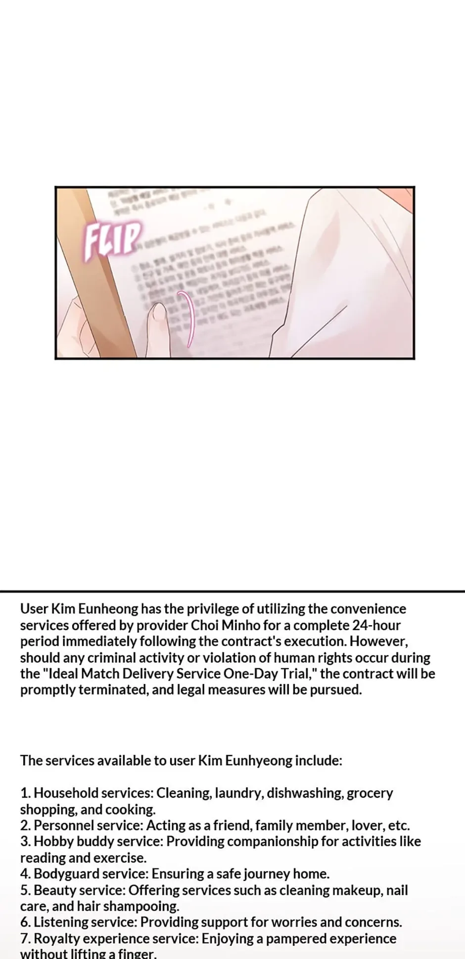 Ideal Match Delivery Service Chapter 2 page 6