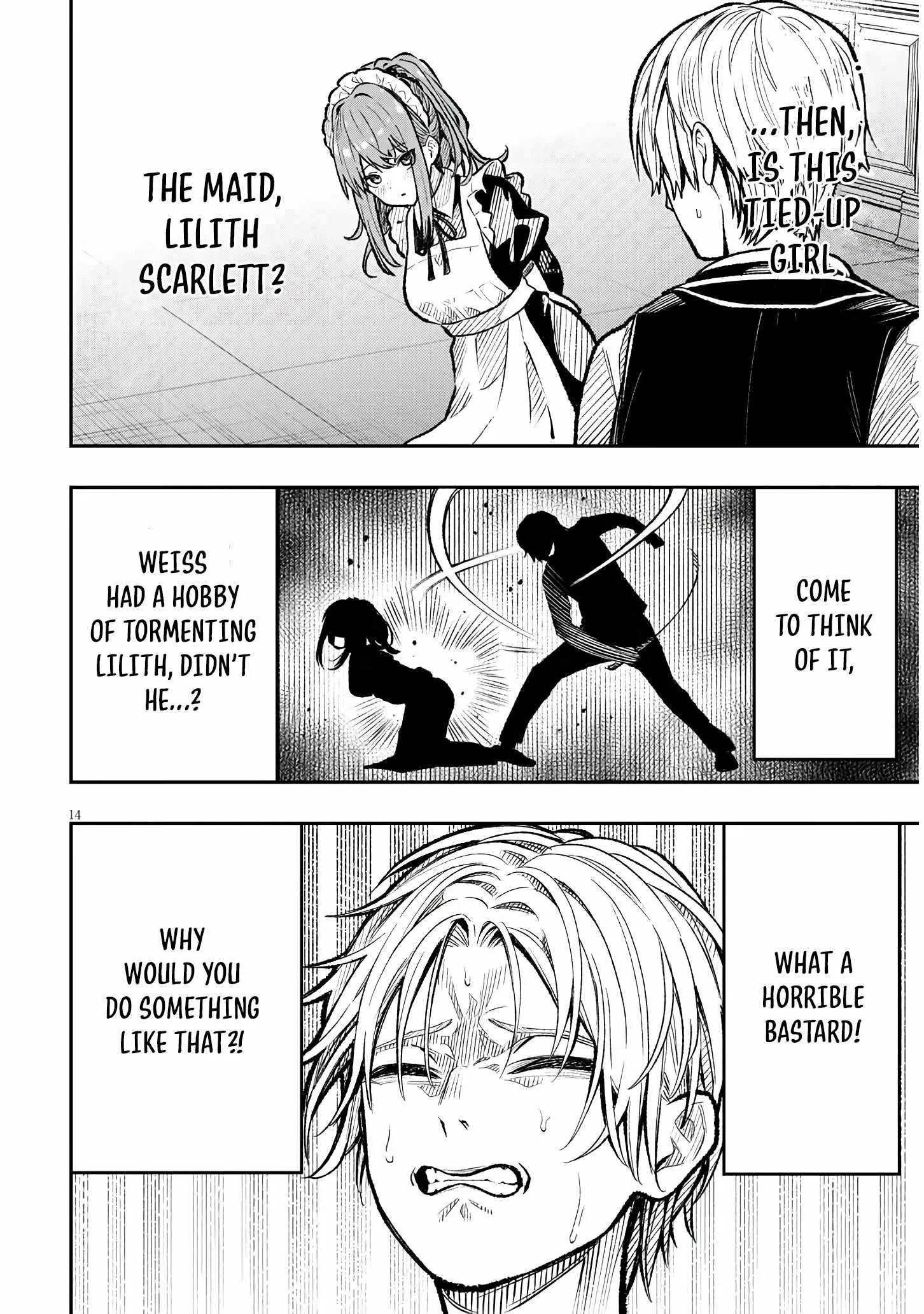 Taida na Akujoku Kizoku ni Tensei shita Ore, Scenario o Bukkowashitara Kikakugai no Maryoku de Saikyou ni Natta Chapter 1 page 14