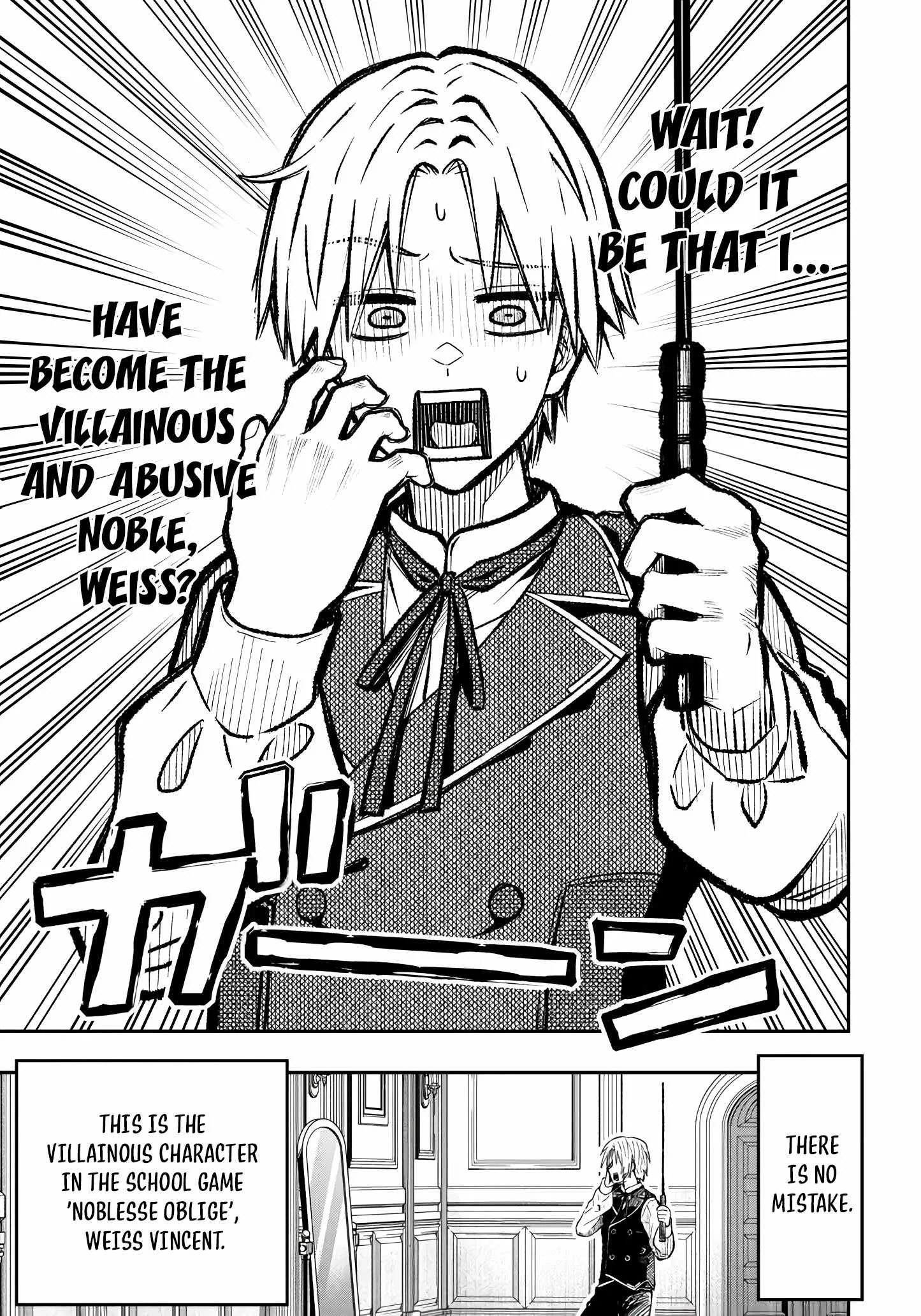 Taida na Akujoku Kizoku ni Tensei shita Ore, Scenario o Bukkowashitara Kikakugai no Maryoku de Saikyou ni Natta Chapter 1 page 11