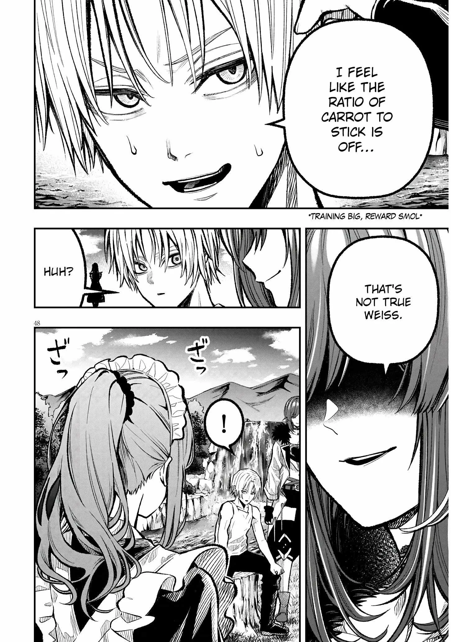 Taida na Akujoku Kizoku ni Tensei shita Ore, Scenario o Bukkowashitara Kikakugai no Maryoku de Saikyou ni Natta Chapter 1 page 48