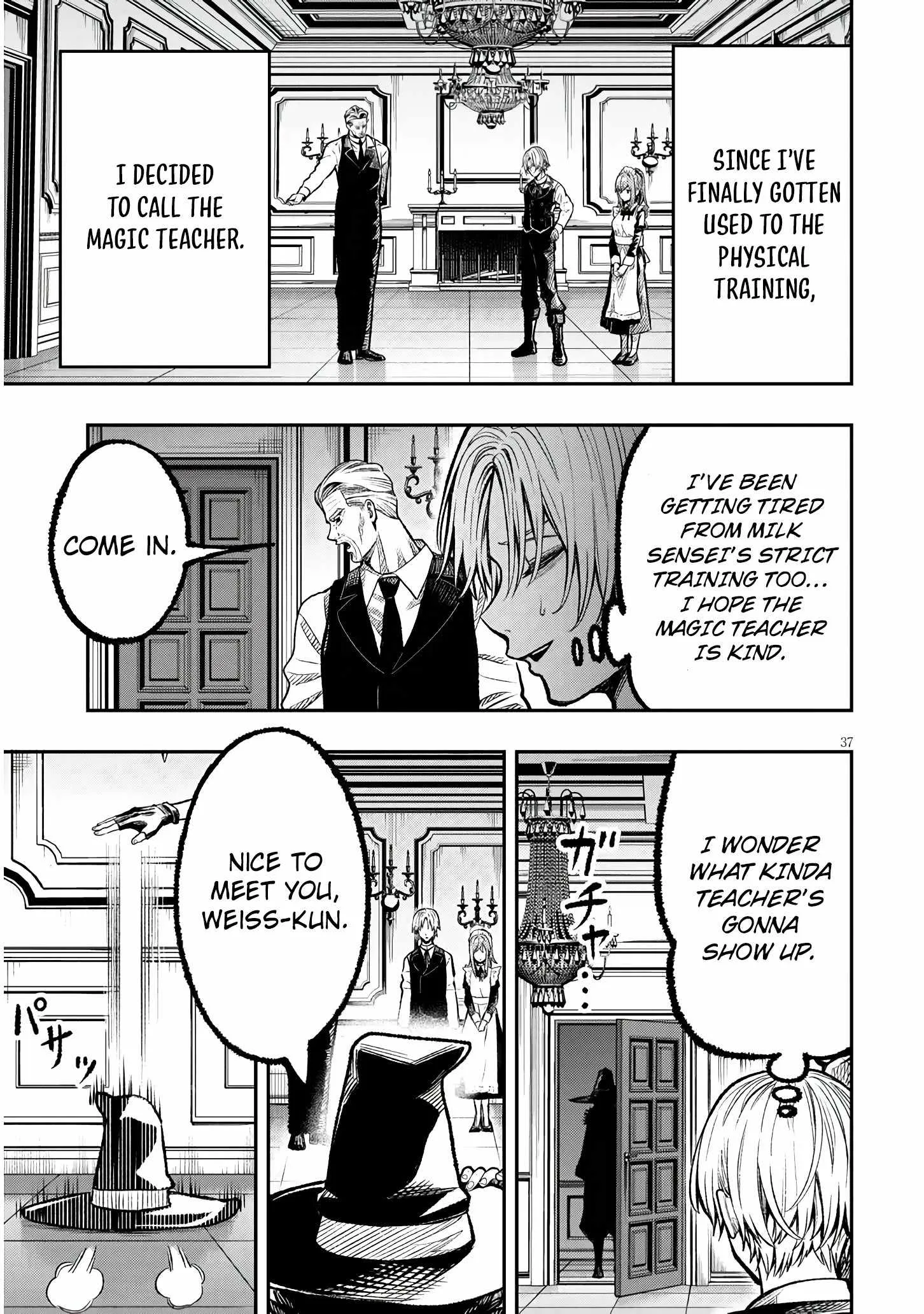 Taida na Akujoku Kizoku ni Tensei shita Ore, Scenario o Bukkowashitara Kikakugai no Maryoku de Saikyou ni Natta Chapter 1 page 37