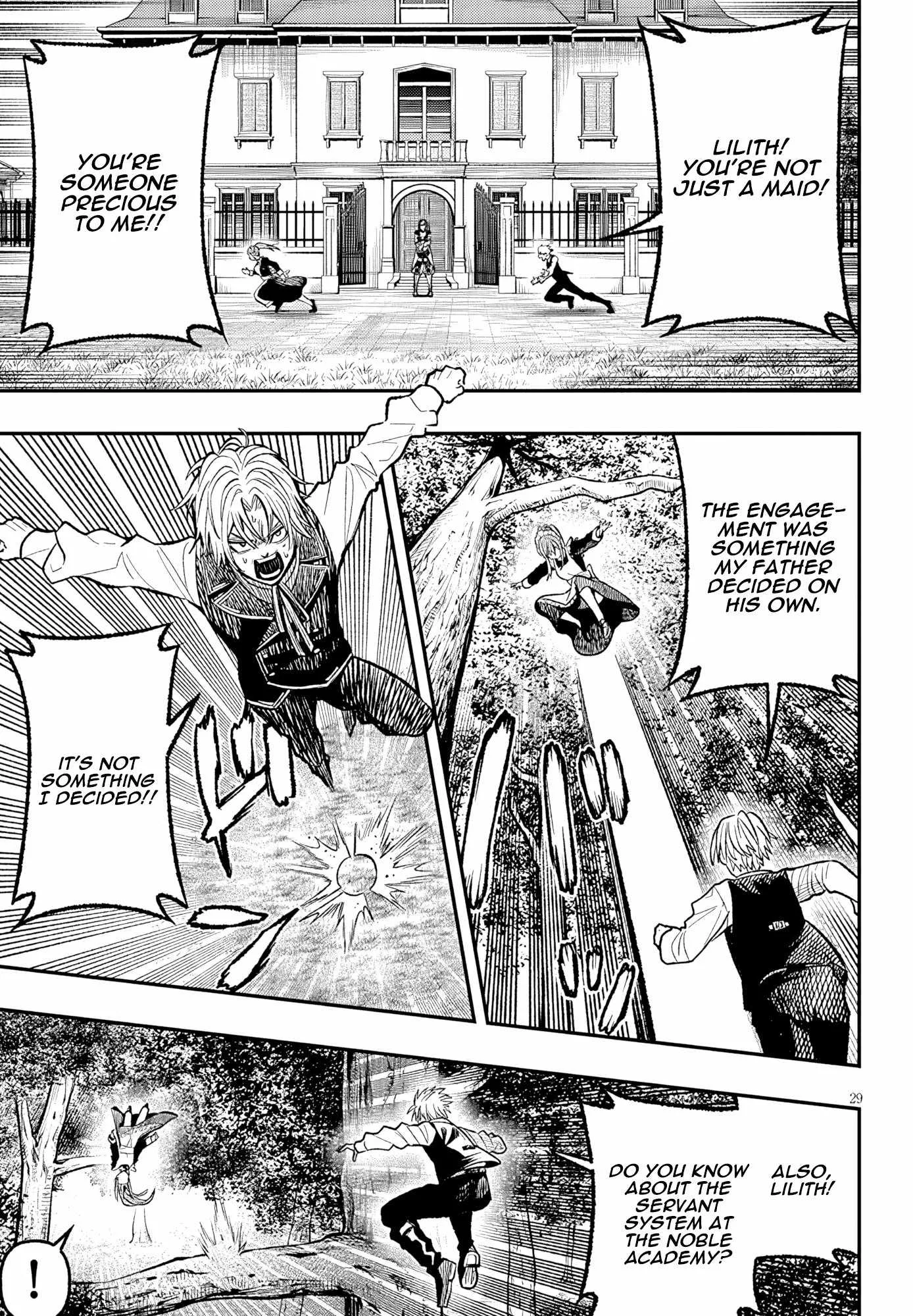 Taida na Akujoku Kizoku ni Tensei shita Ore, Scenario o Bukkowashitara Kikakugai no Maryoku de Saikyou ni Natta Chapter 4 page 30
