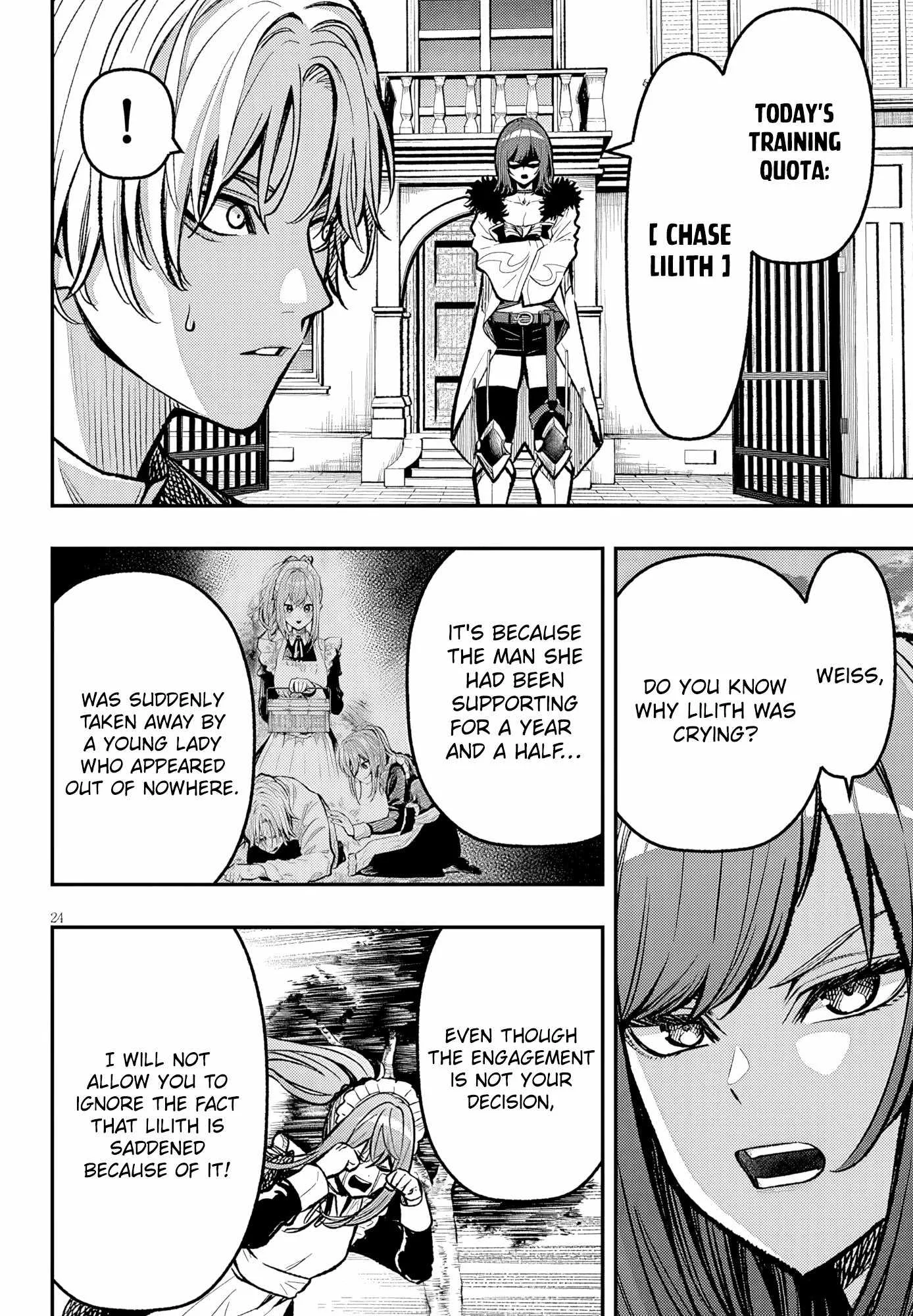 Taida na Akujoku Kizoku ni Tensei shita Ore, Scenario o Bukkowashitara Kikakugai no Maryoku de Saikyou ni Natta Chapter 4 page 25