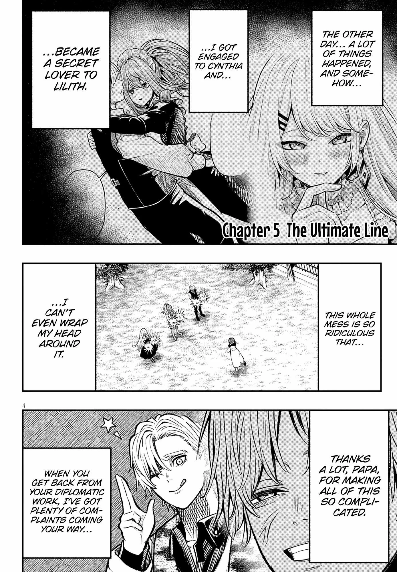 Taida na Akujoku Kizoku ni Tensei shita Ore, Scenario o Bukkowashitara Kikakugai no Maryoku de Saikyou ni Natta Chapter 5 page 4