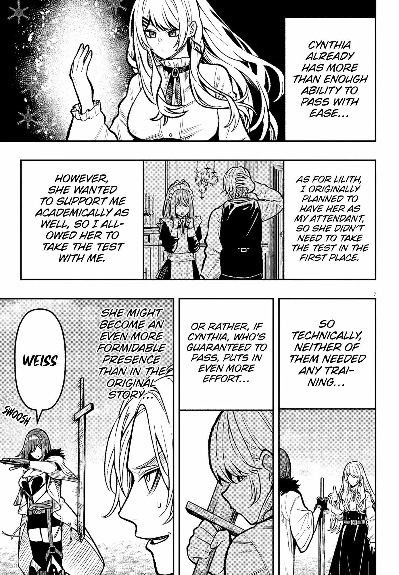 Taida na Akujoku Kizoku ni Tensei shita Ore, Scenario o Bukkowashitara Kikakugai no Maryoku de Saikyou ni Natta Chapter 5 page 7