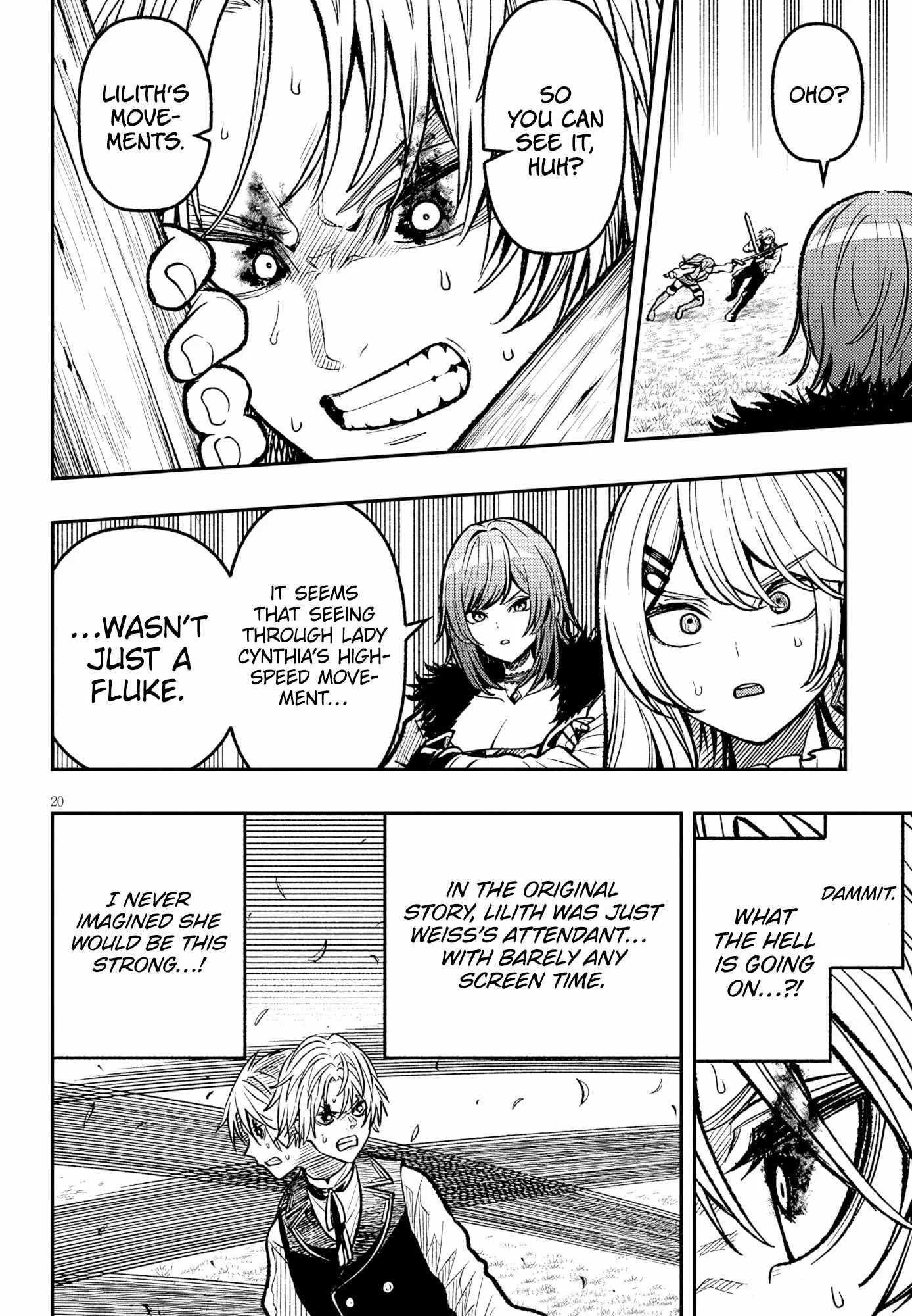 Taida na Akujoku Kizoku ni Tensei shita Ore, Scenario o Bukkowashitara Kikakugai no Maryoku de Saikyou ni Natta Chapter 5 page 20