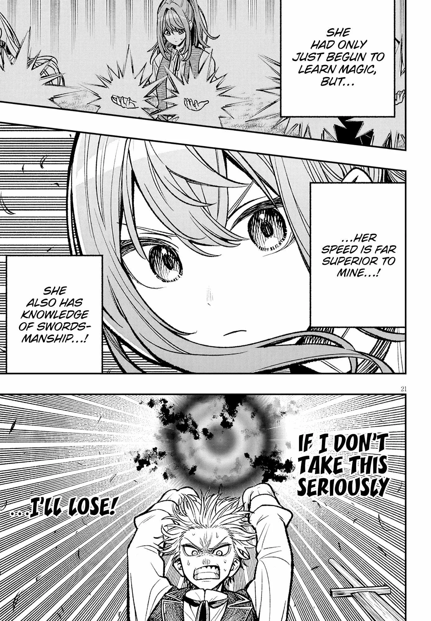 Taida na Akujoku Kizoku ni Tensei shita Ore, Scenario o Bukkowashitara Kikakugai no Maryoku de Saikyou ni Natta Chapter 5 page 21