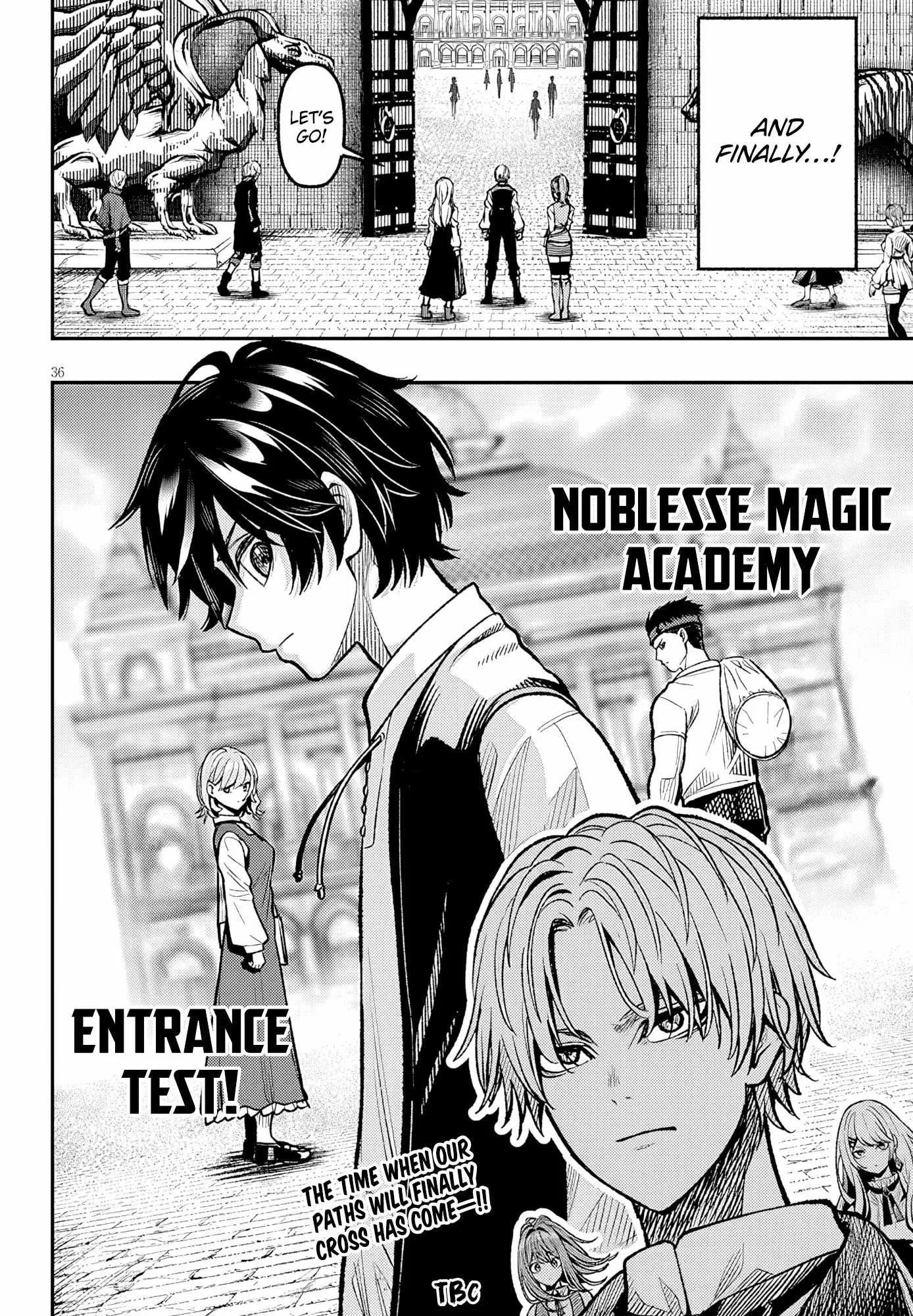 Taida na Akujoku Kizoku ni Tensei shita Ore, Scenario o Bukkowashitara Kikakugai no Maryoku de Saikyou ni Natta Chapter 5 page 36