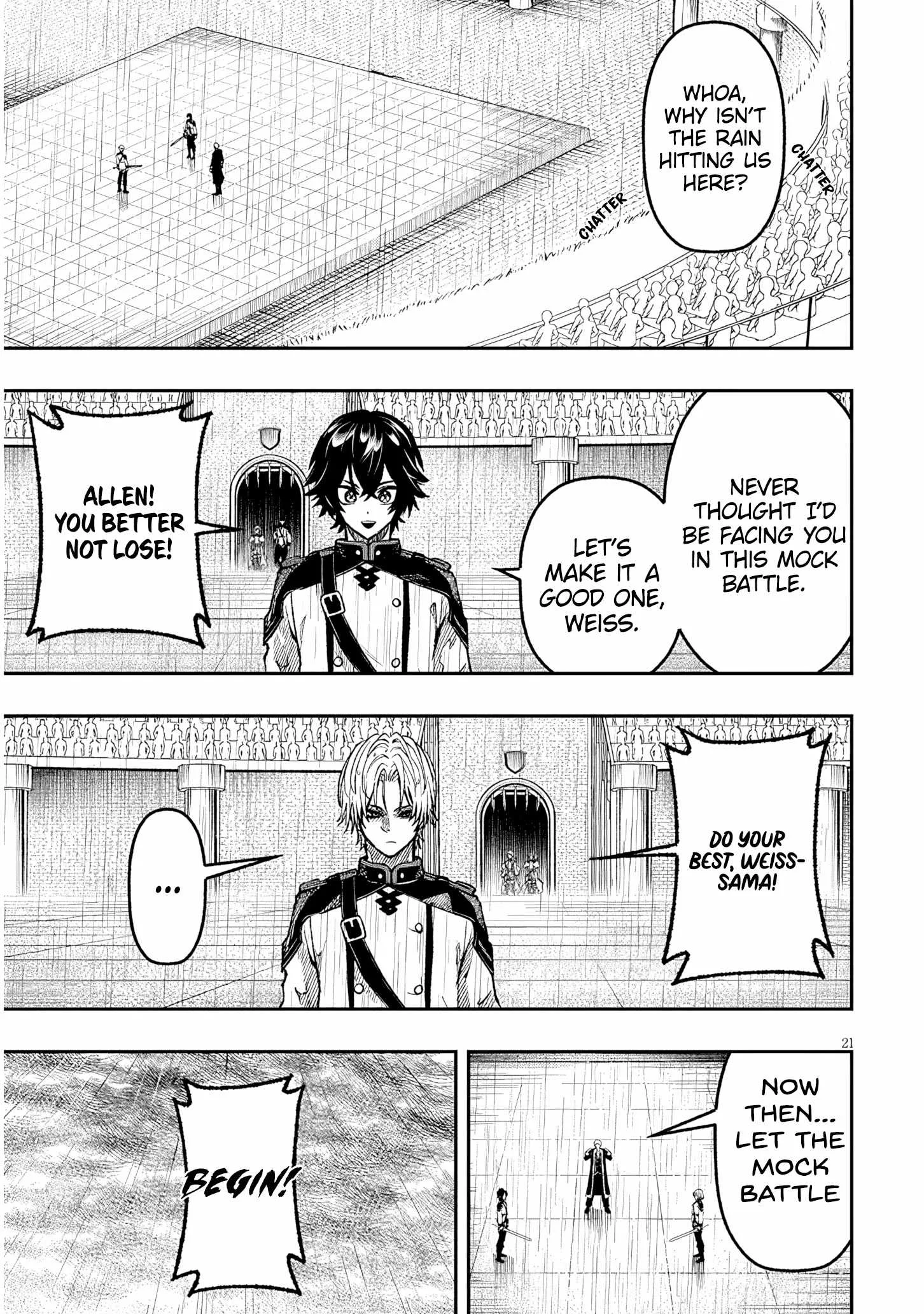 Taida na Akujoku Kizoku ni Tensei shita Ore, Scenario o Bukkowashitara Kikakugai no Maryoku de Saikyou ni Natta Chapter 6 page 21