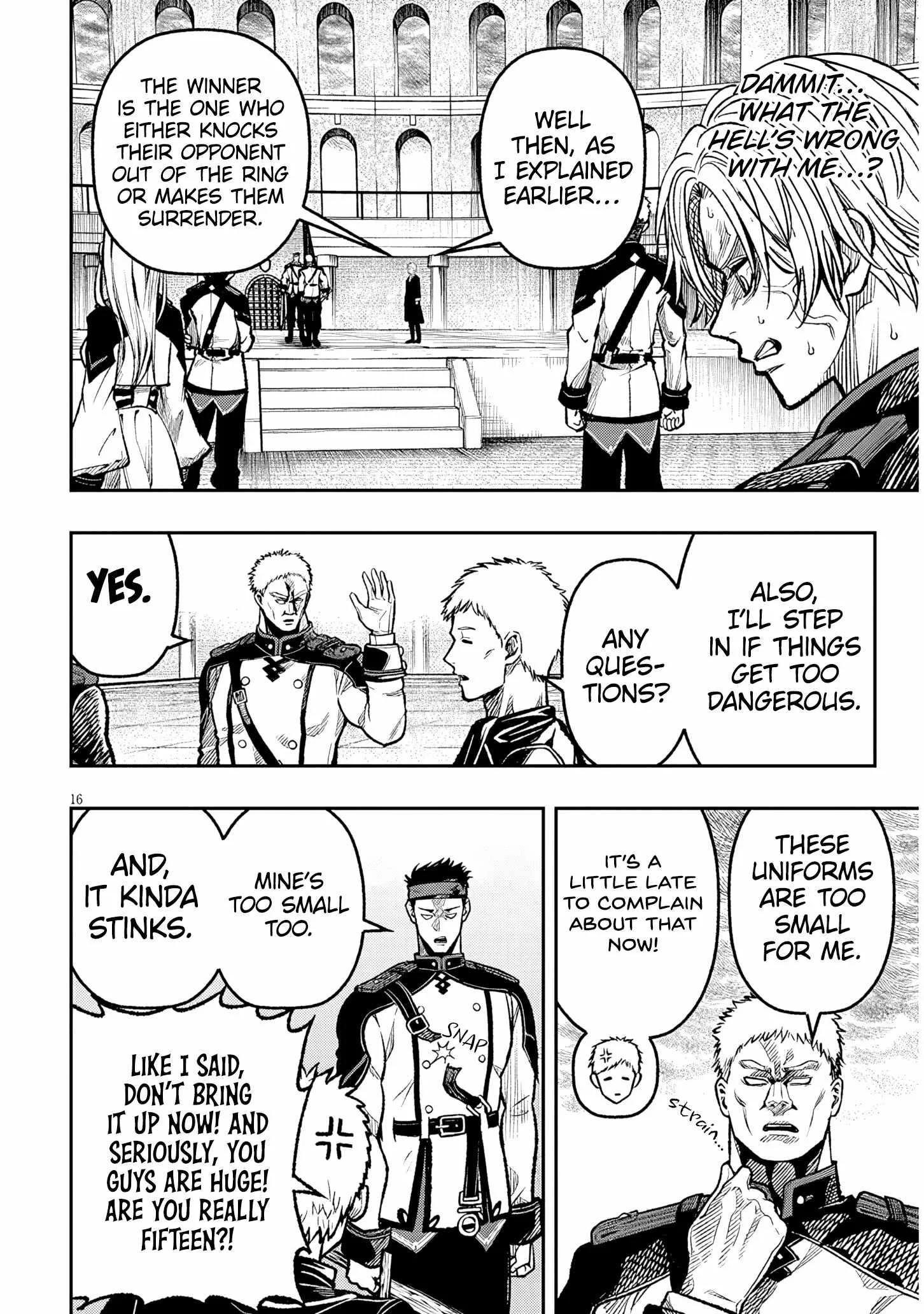 Taida na Akujoku Kizoku ni Tensei shita Ore, Scenario o Bukkowashitara Kikakugai no Maryoku de Saikyou ni Natta Chapter 6 page 16